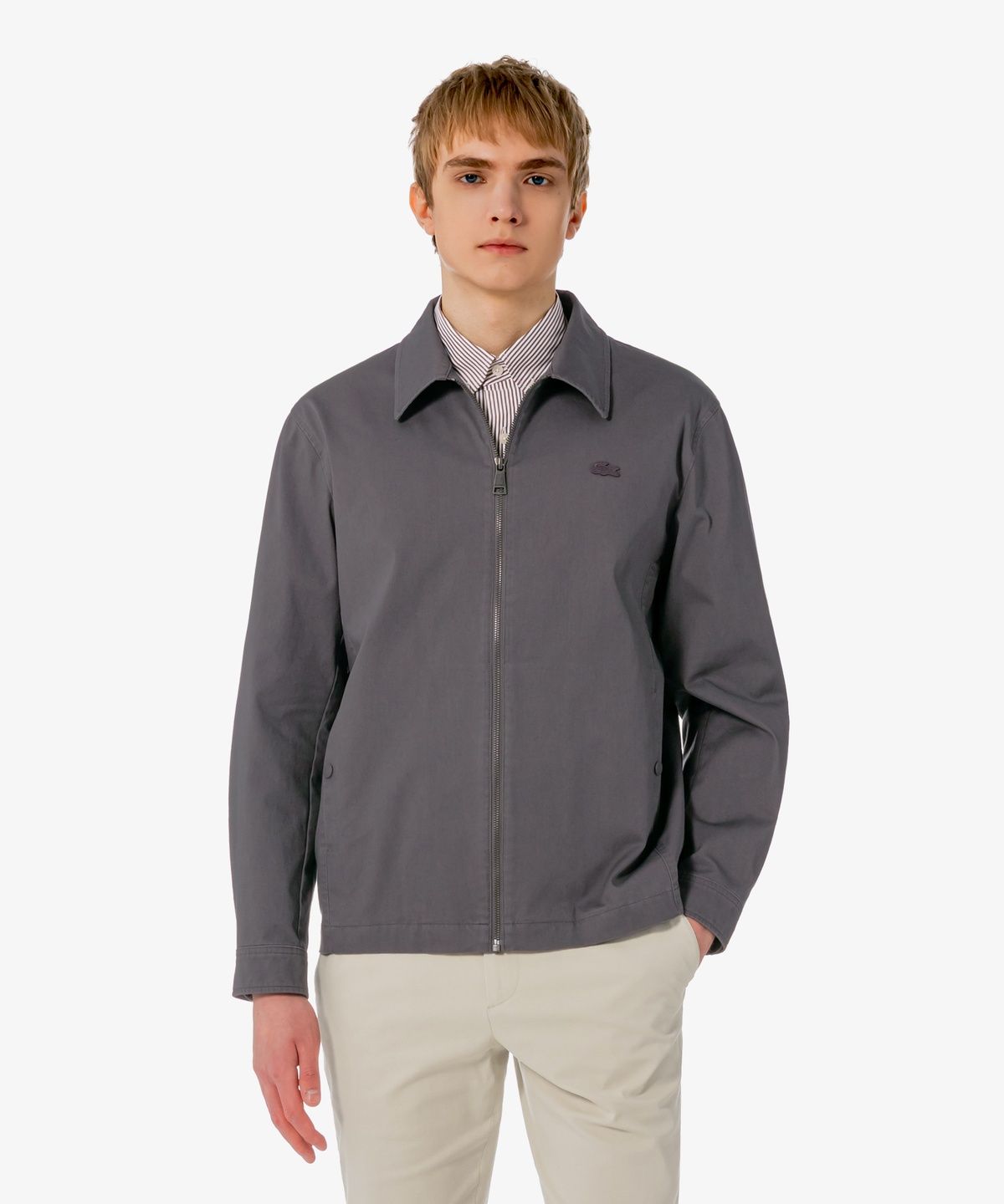 라코스테(LACOSTE) 남성 셔츠형 아우터 BH706E-56G S5T