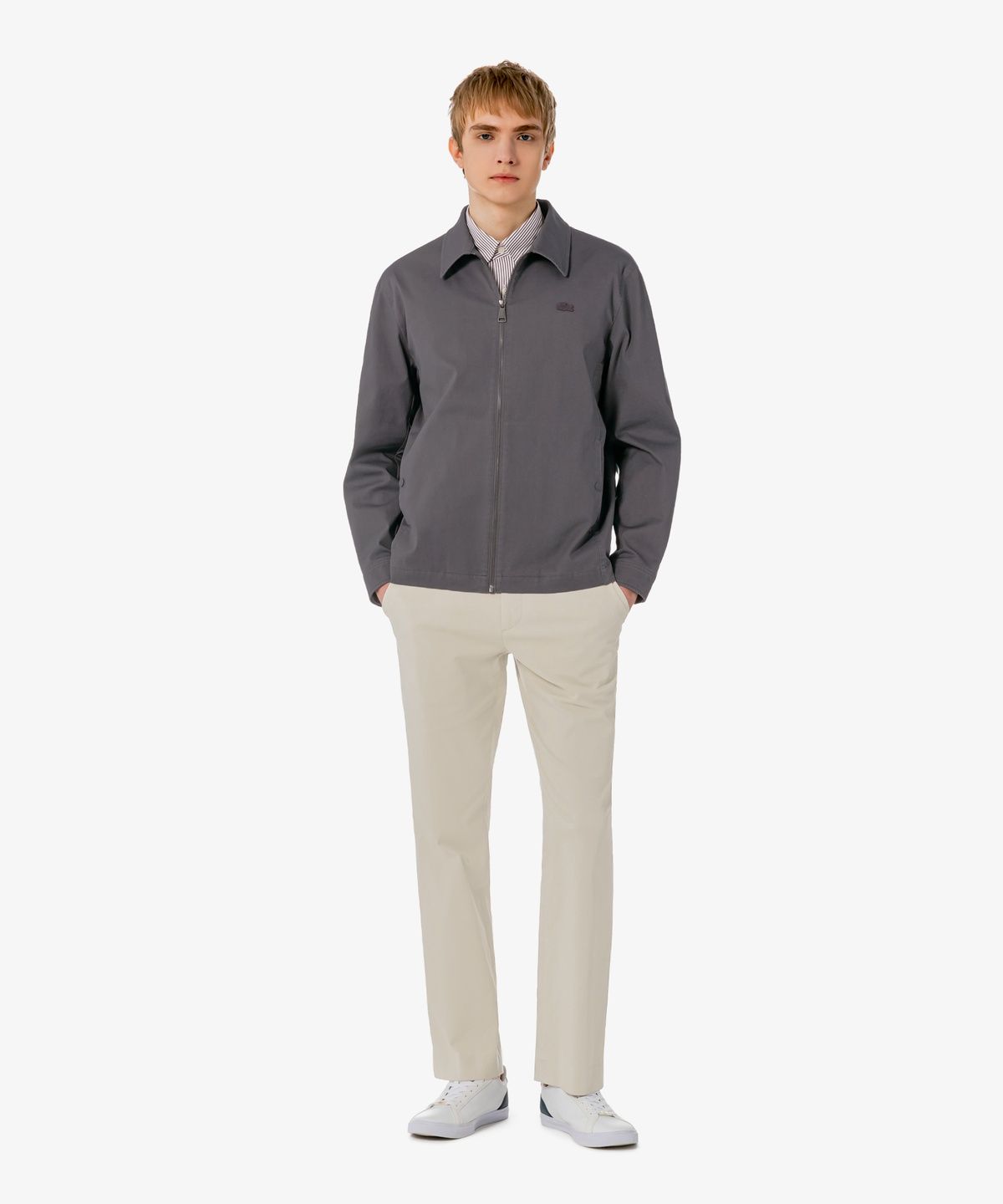 라코스테(LACOSTE) 남성 셔츠형 아우터 BH706E-56G S5T