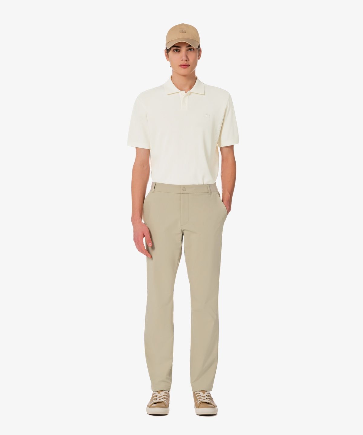 라코스테(LACOSTE) 남성 골프 조직감 스웨터 AH011E-56G 70V