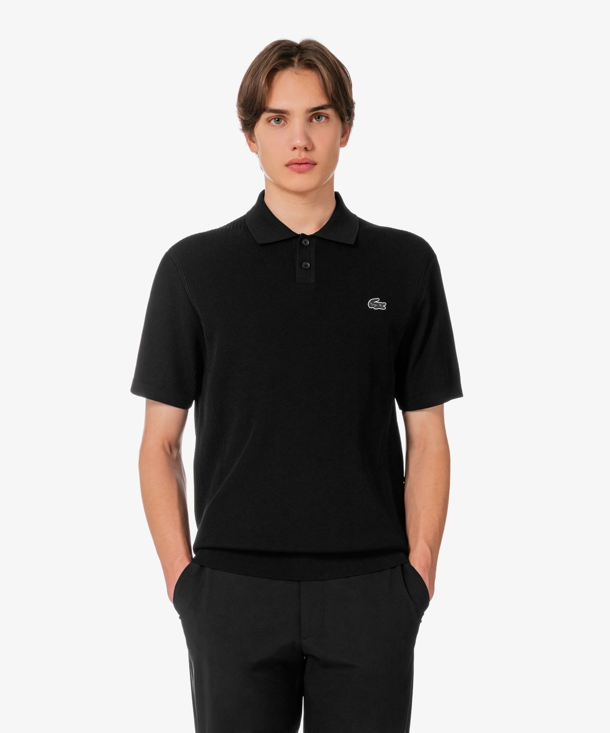 라코스테(LACOSTE) 남성 골프 조직감 스웨터 AH011E-56G 031