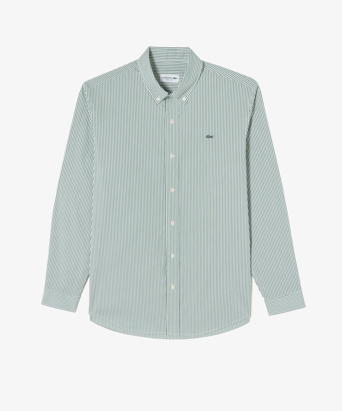 라코스테(LACOSTE) 남성 포플린 저지 스트라이프 셔츠 CH625E-56G AFK