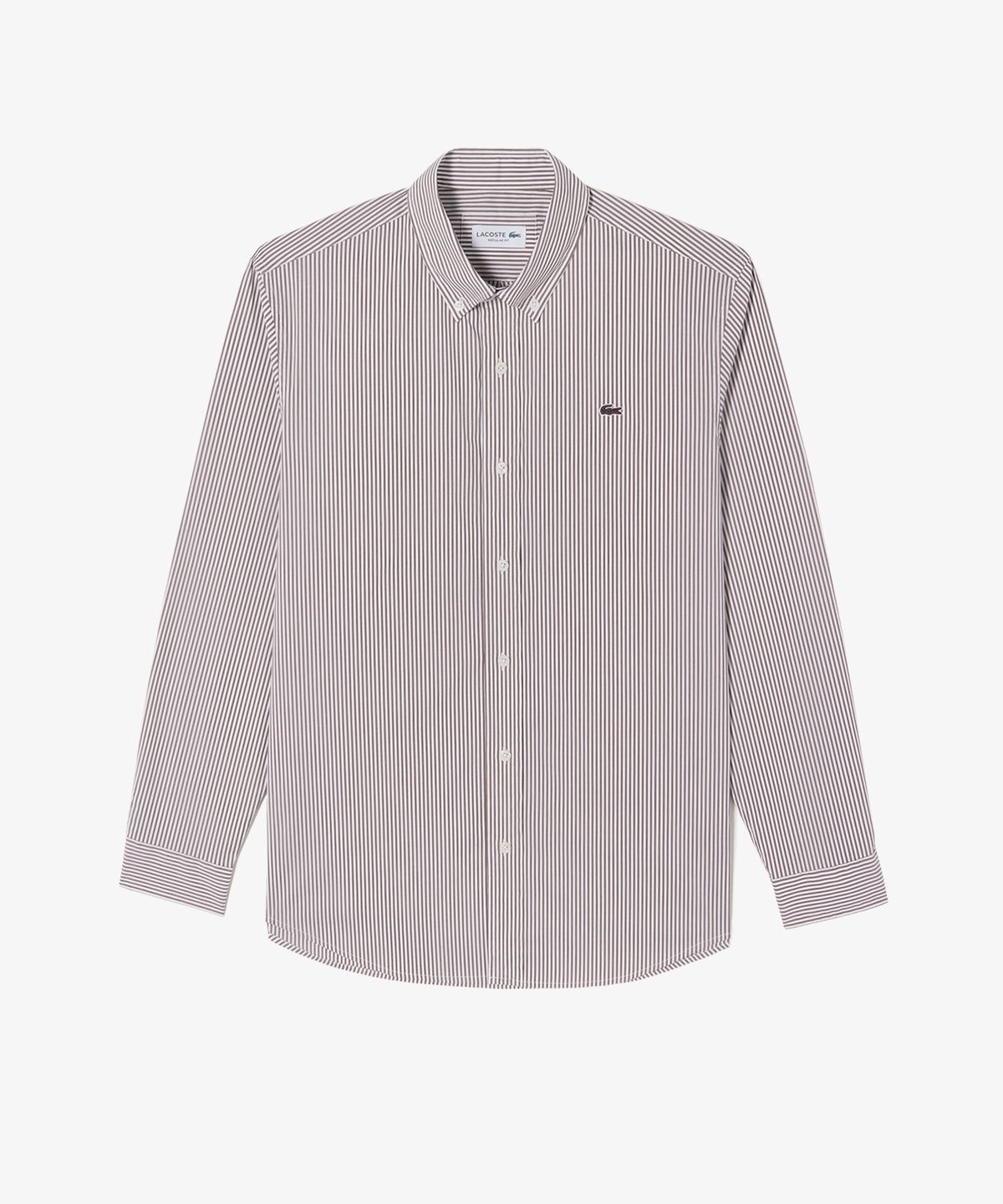 라코스테(LACOSTE) 남성 포플린 저지 스트라이프 셔츠 CH625E-56G 3LA