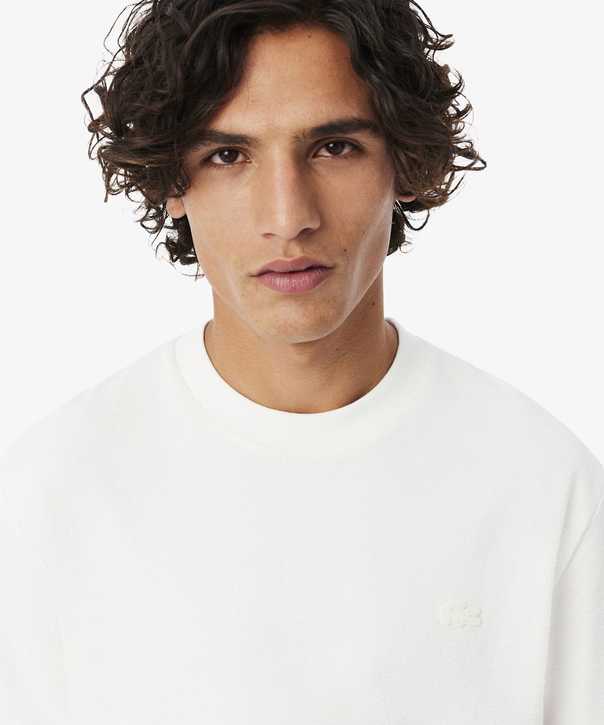 라코스테(LACOSTE) 남성 크레이프 반팔 티셔츠 TH1979-56G 70V