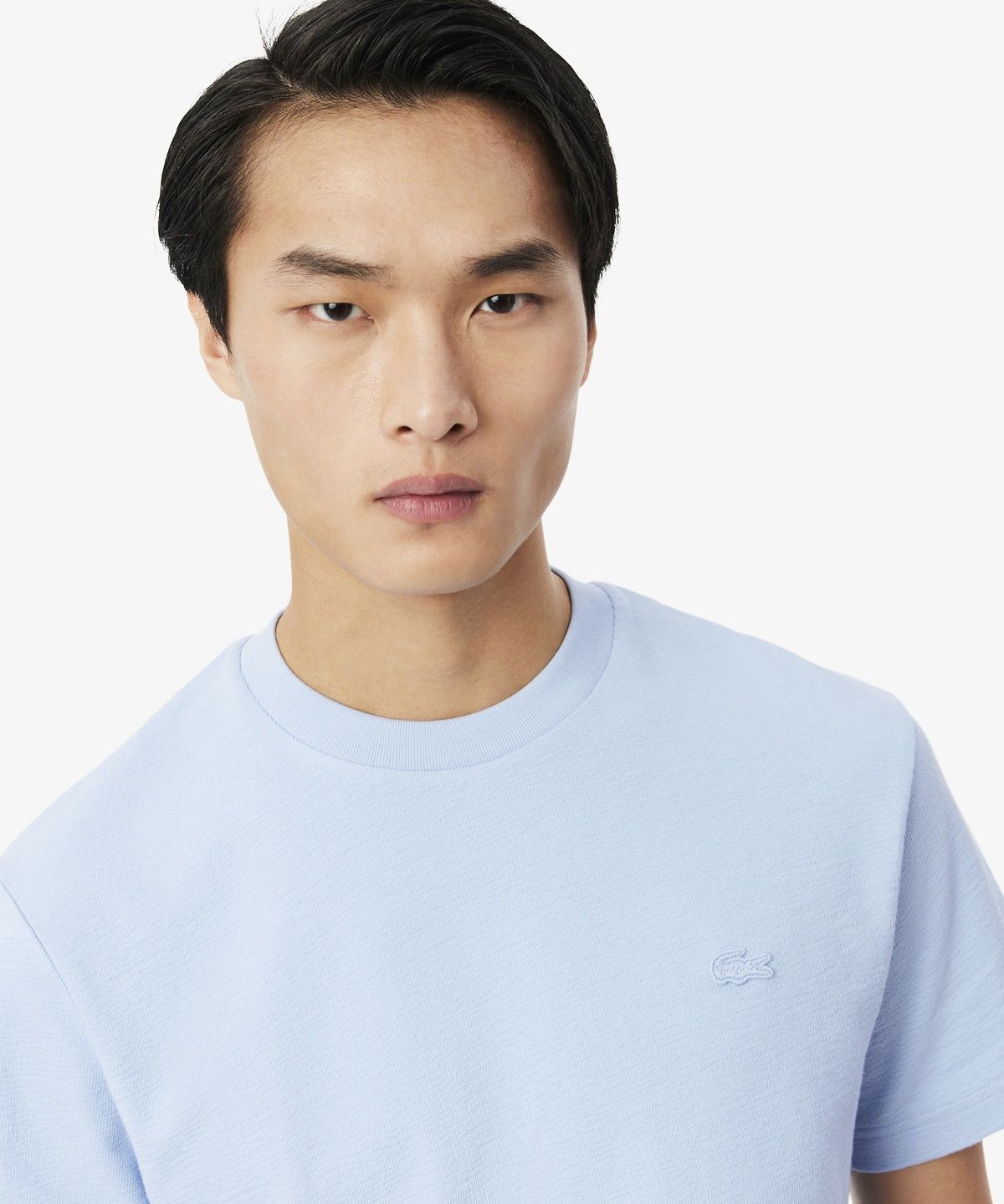 라코스테(LACOSTE) 남성 크레이프 반팔 티셔츠 TH1979-56G HBA