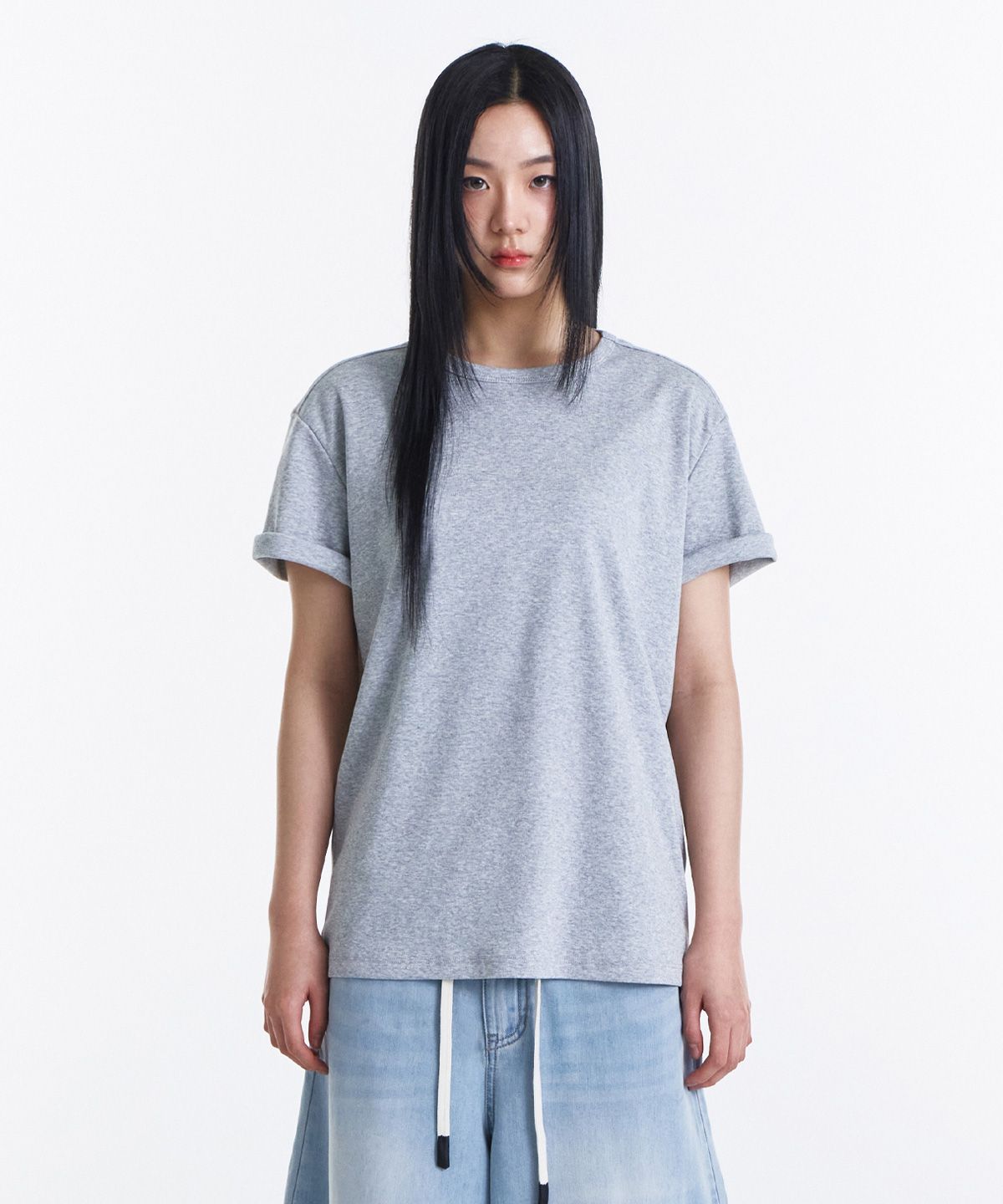 기철(KICHUL) All Day Soft T-shirt (Grey)