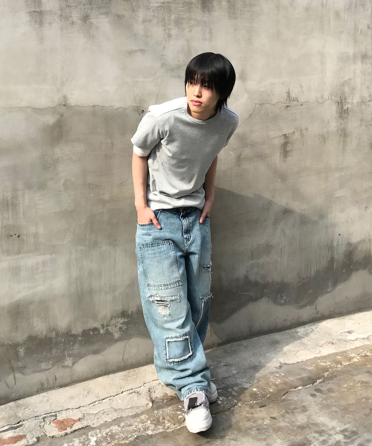 기철(KICHUL) All Day Soft T-shirt (Grey)