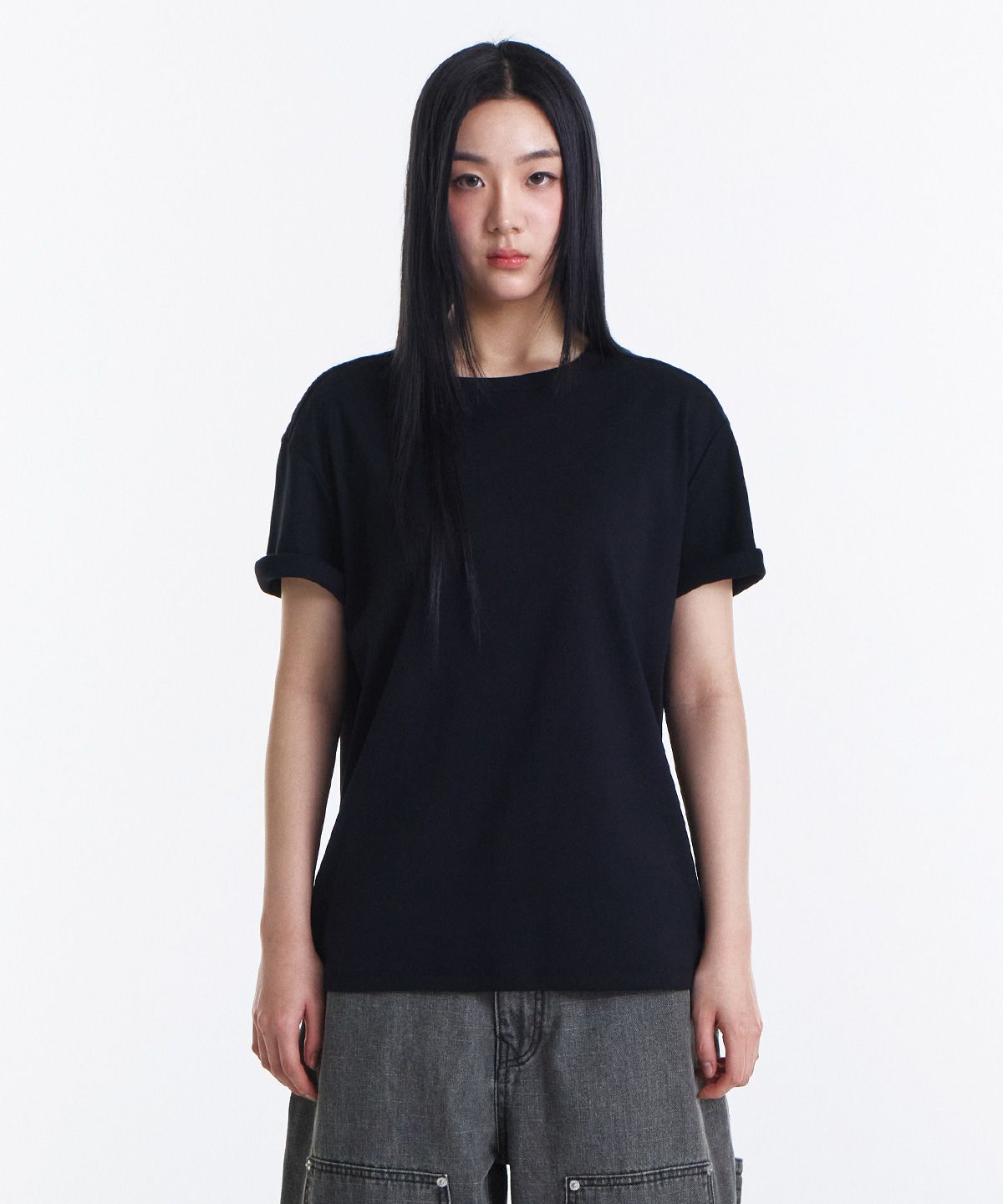 기철(KICHUL) All Day Soft T-shirt (Black)