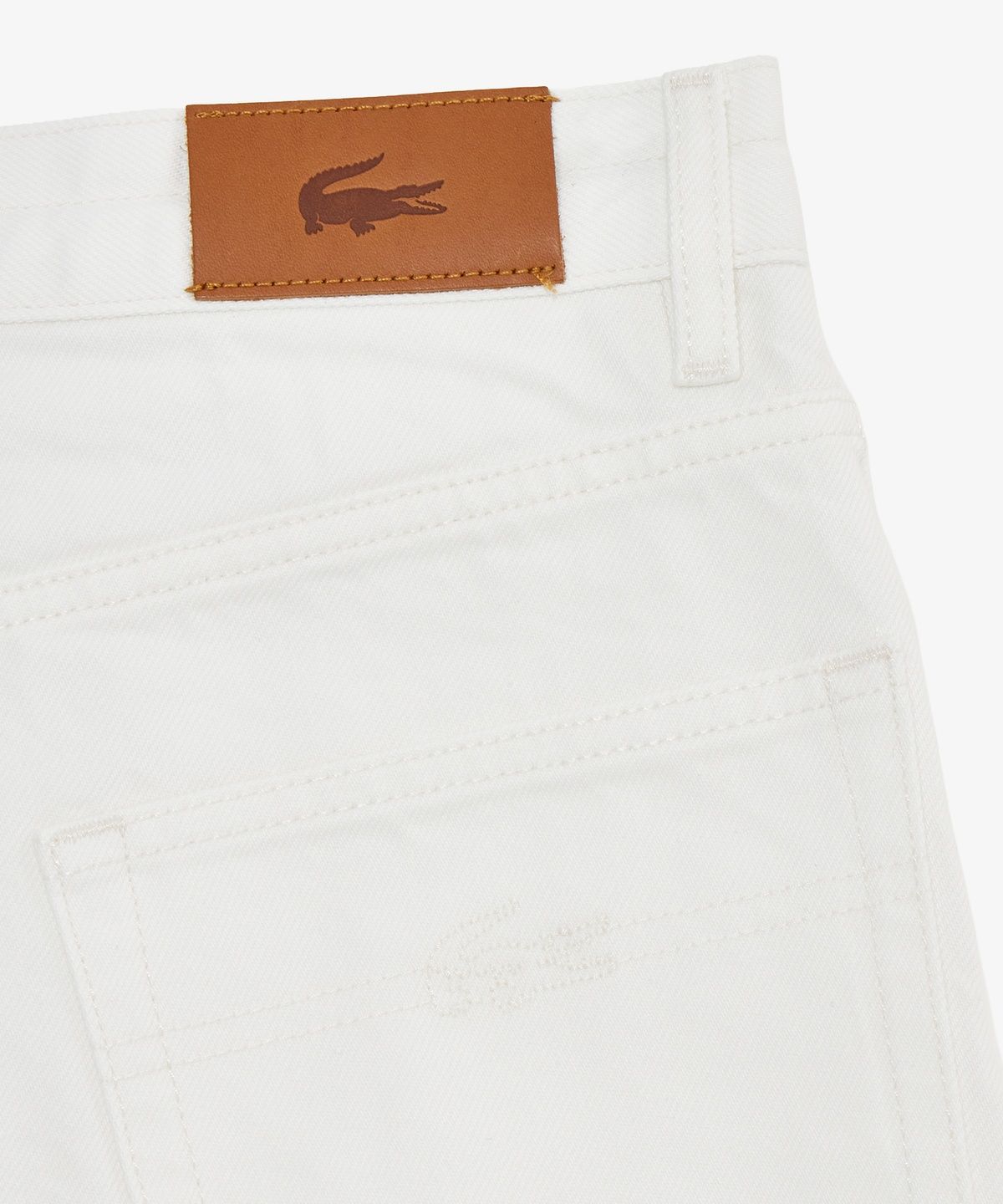 라코스테(LACOSTE) 여성 에센셜 와이드핏 데님팬츠 HF2448-56G 001