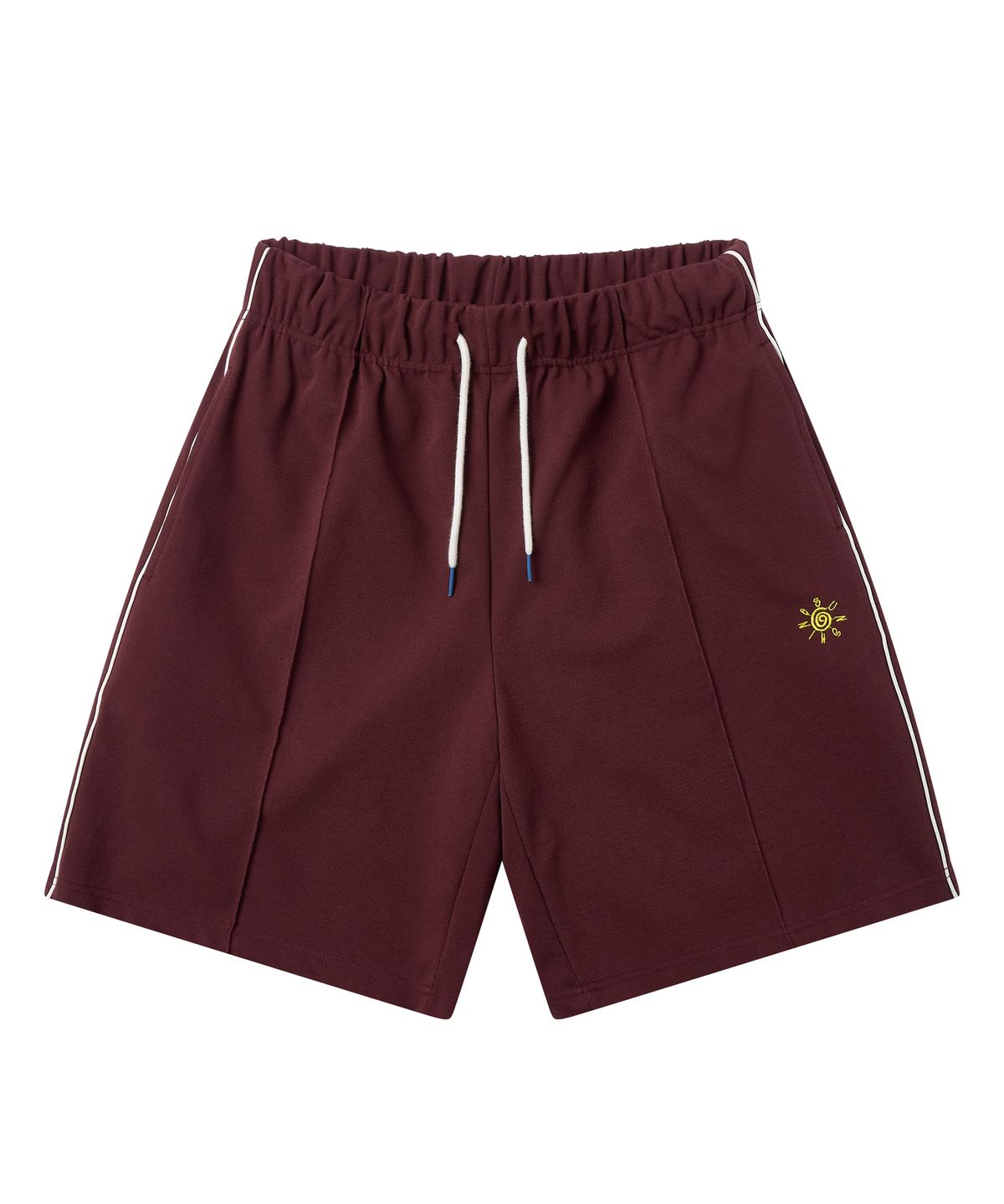 골든선샤인(GOLDEN SUNSHINE) GOLDEN TRACK SHORTS_BURGUNDY
