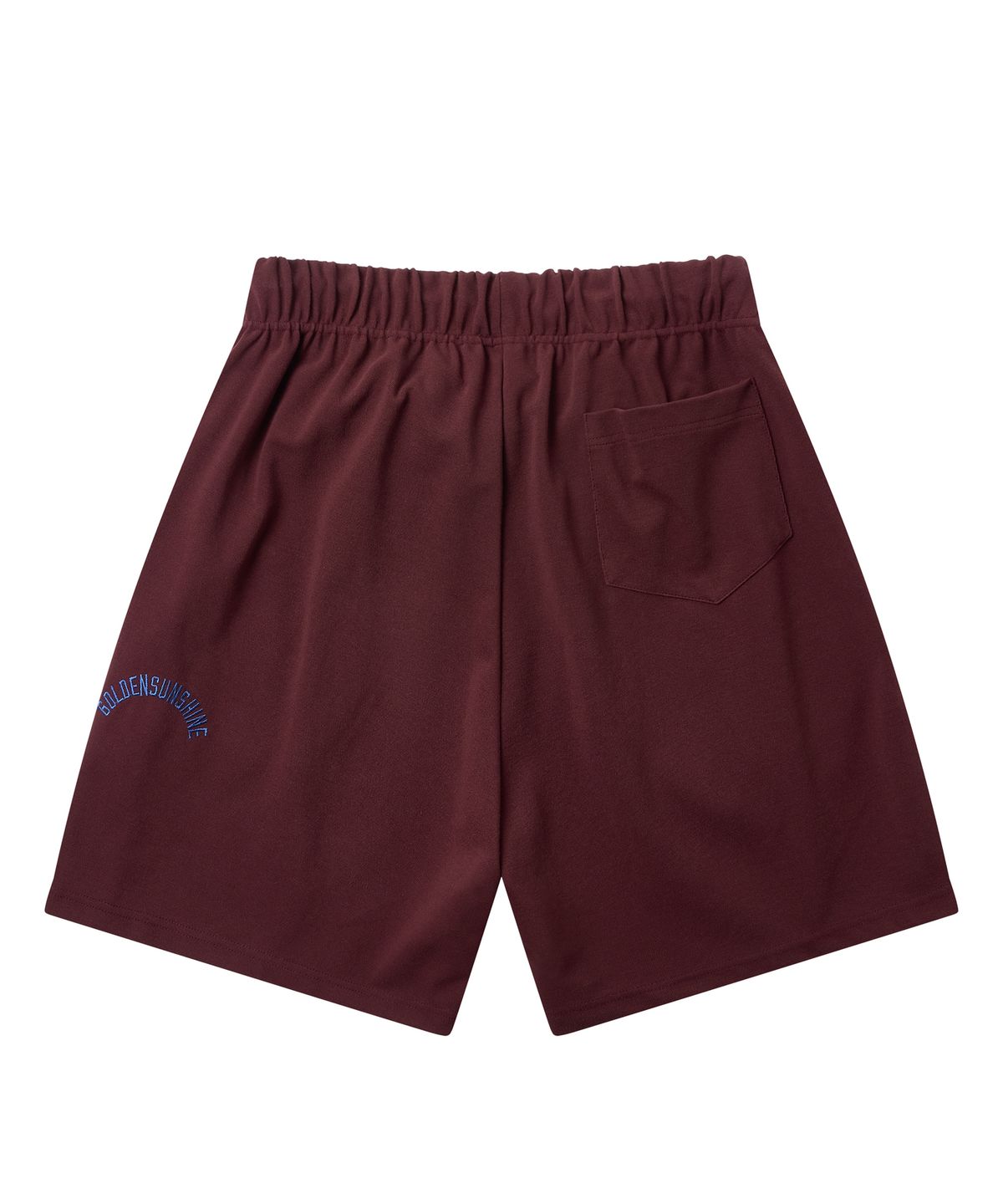 골든선샤인(GOLDEN SUNSHINE) GOLDEN TRACK SHORTS_BURGUNDY