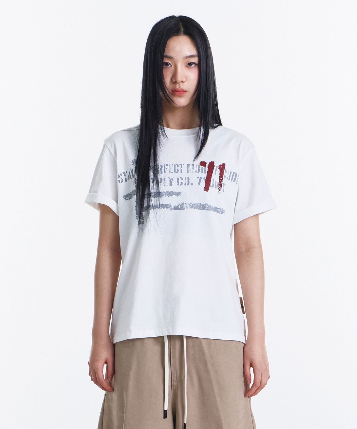 기철(KICHUL) 71-Node T-shirt (White)