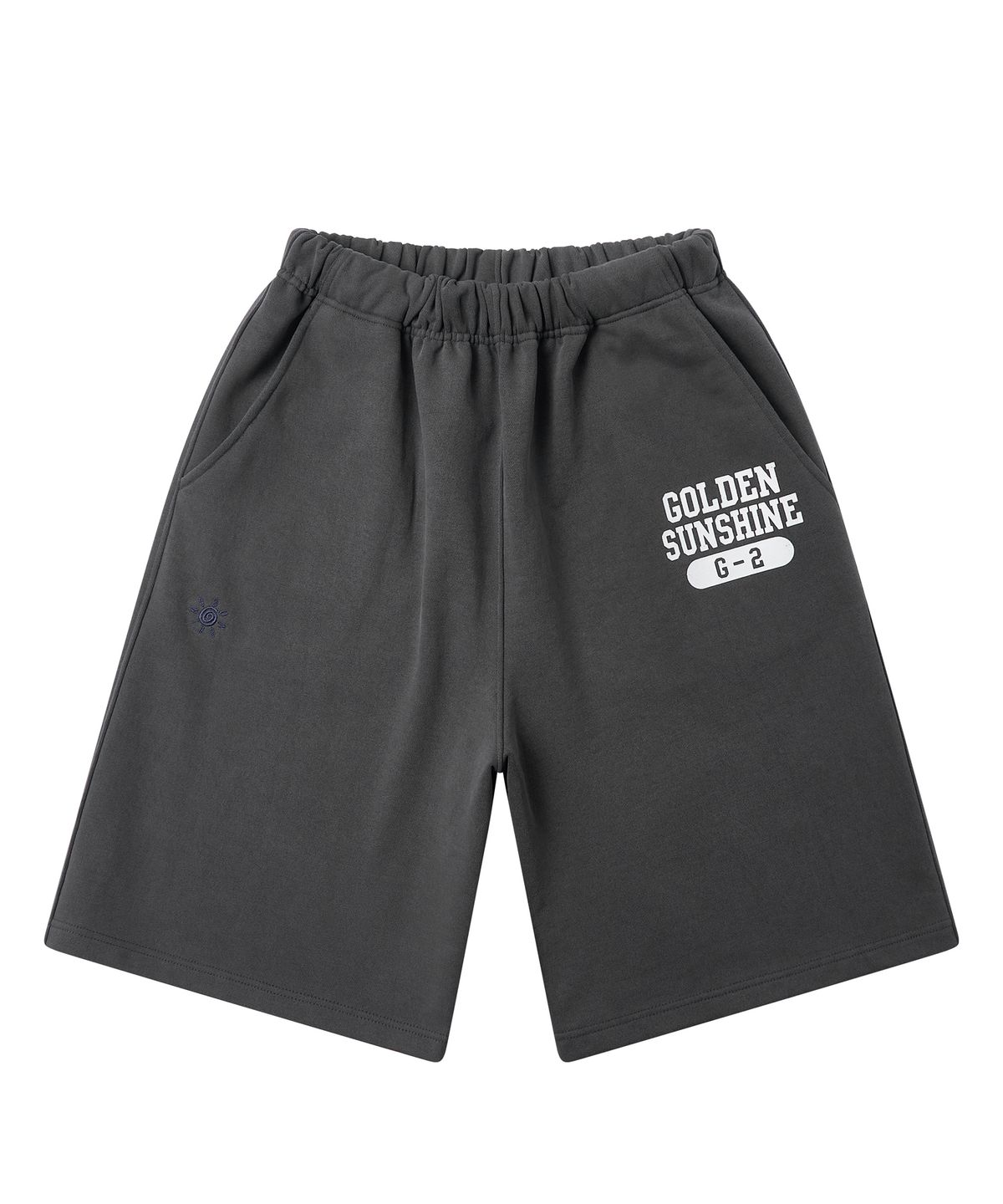 골든선샤인(GOLDEN SUNSHINE) G-2 BERMUDA SWEAT SHORTS_DARKGRAY