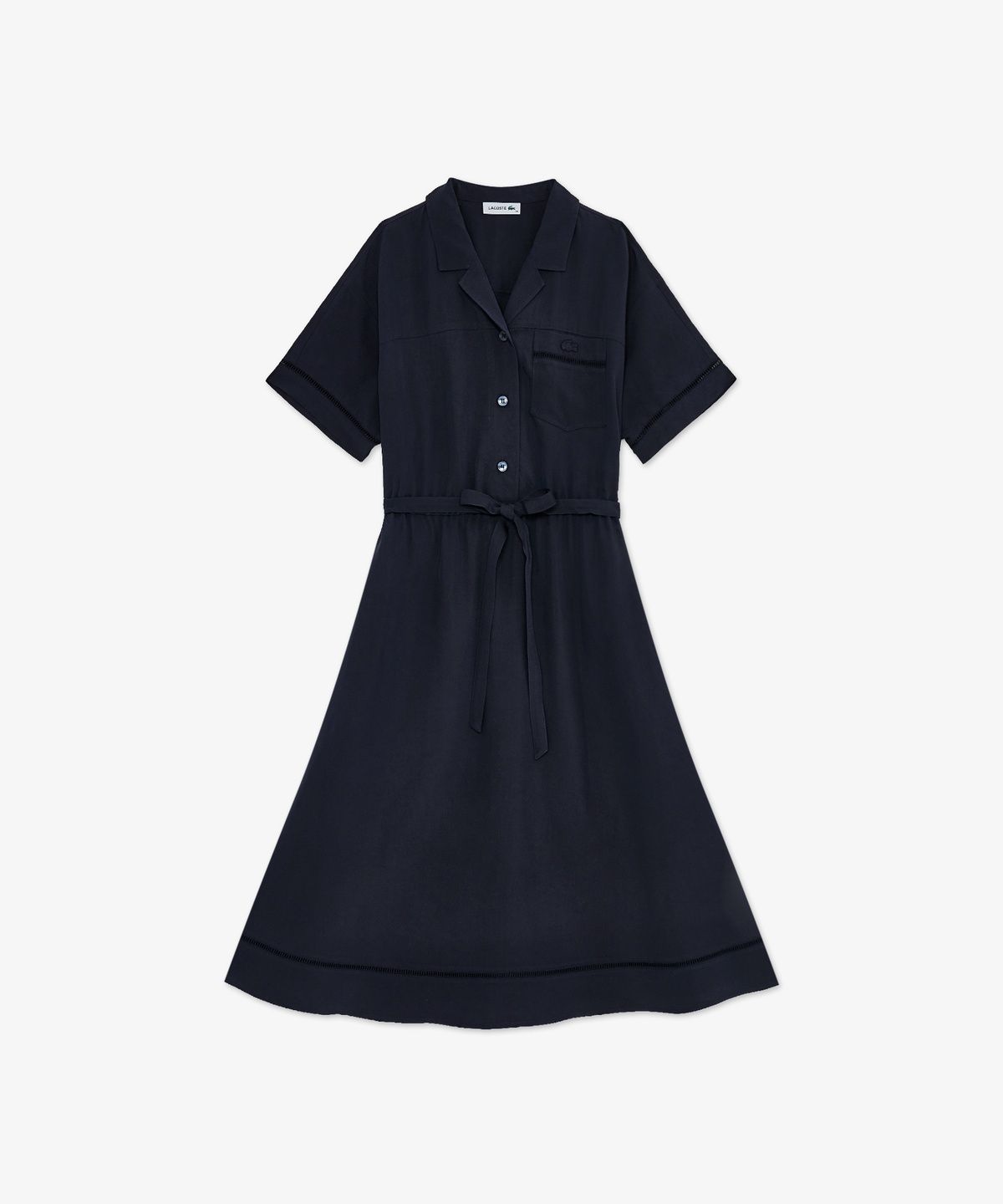 라코스테(LACOSTE) 여성 오픈워크 디테일 셔츠드레스 EF236E-56G 166