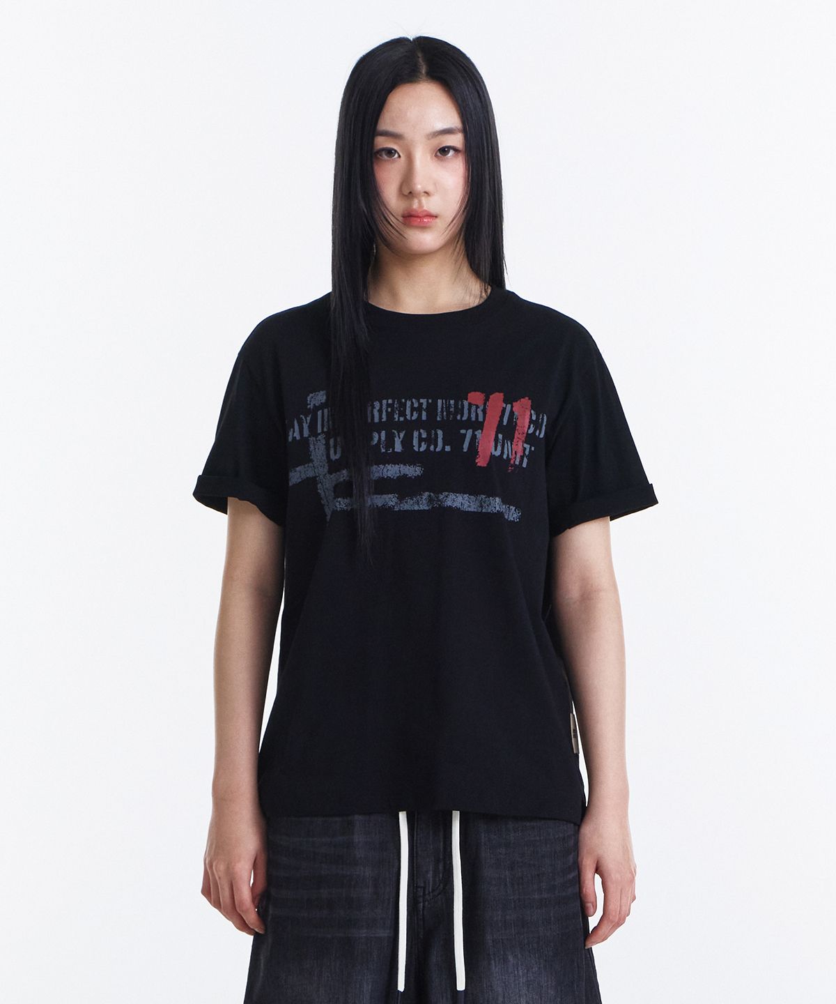 기철(KICHUL) 71-Node T-shirt (Black)