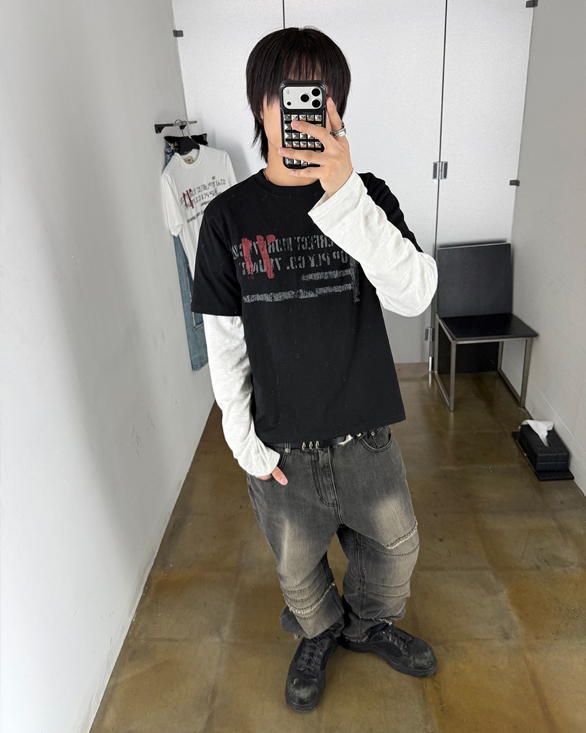 기철(KICHUL) 71-Node T-shirt (Black)