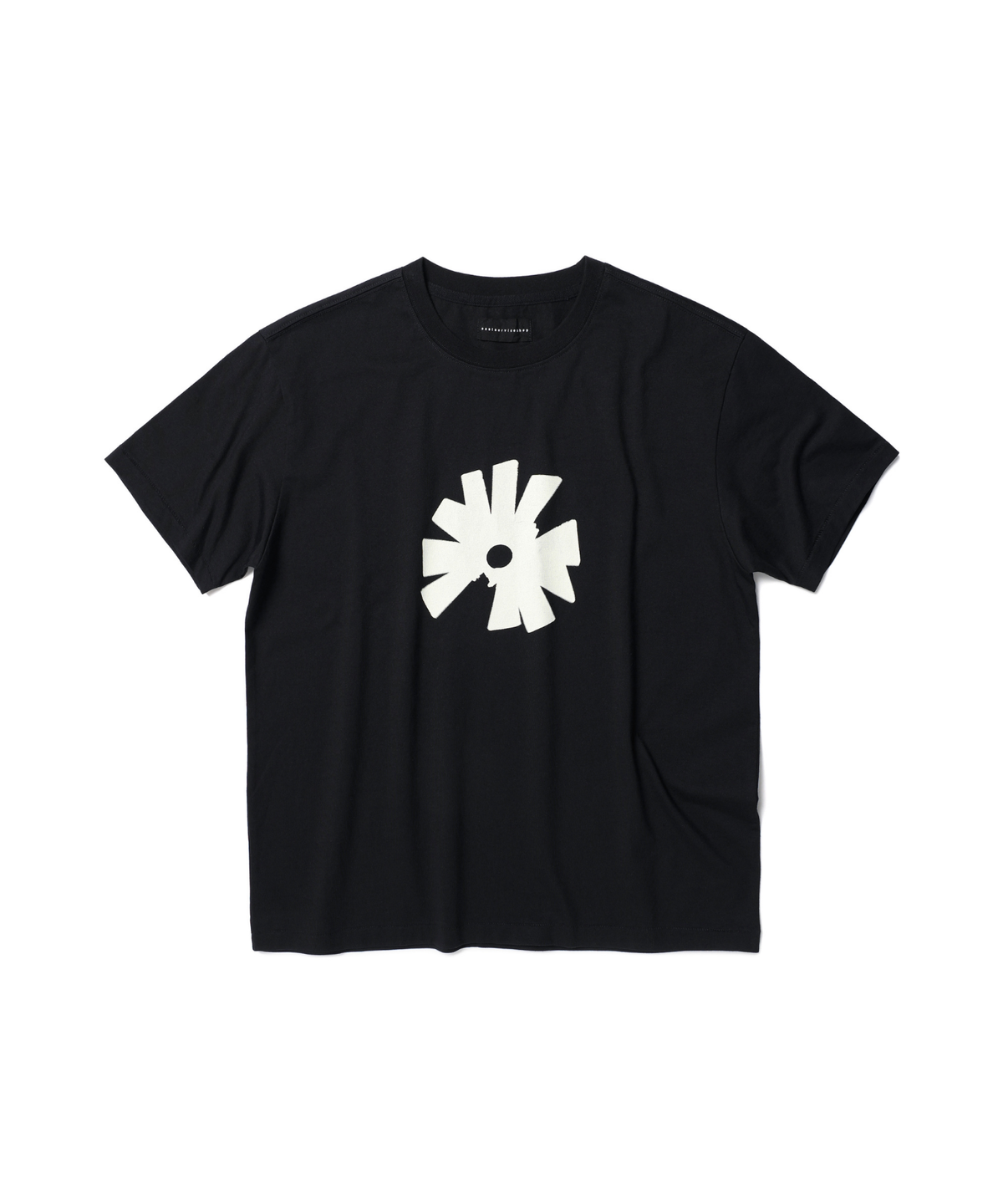 이스트서비스샵(eastserviceshop) 리버 플라워 반팔티 - 블랙