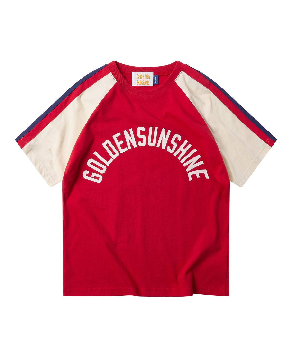 골든선샤인(GOLDEN SUNSHINE) 2G RAGLAN TEE_RED