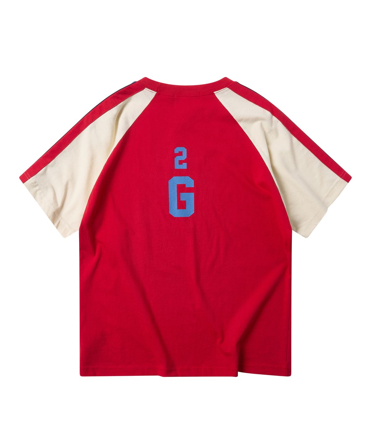 골든선샤인(GOLDEN SUNSHINE) 2G RAGLAN TEE_RED