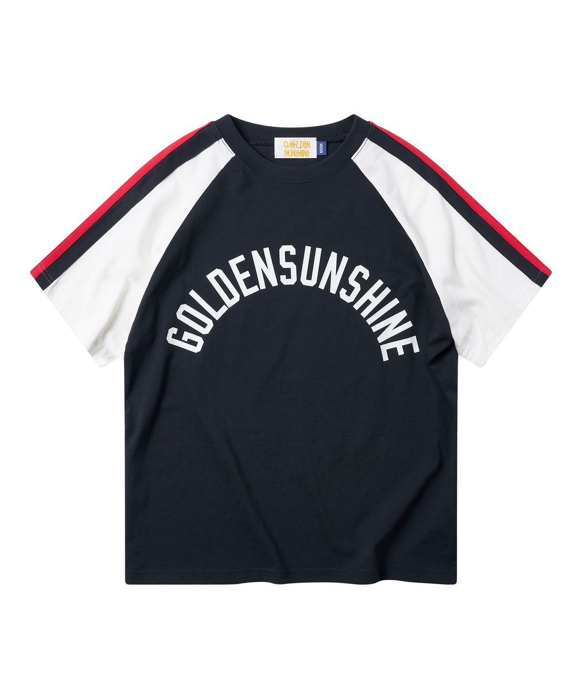 골든선샤인(GOLDEN SUNSHINE) 2G RAGLAN TEE_VINTAGE GRAY
