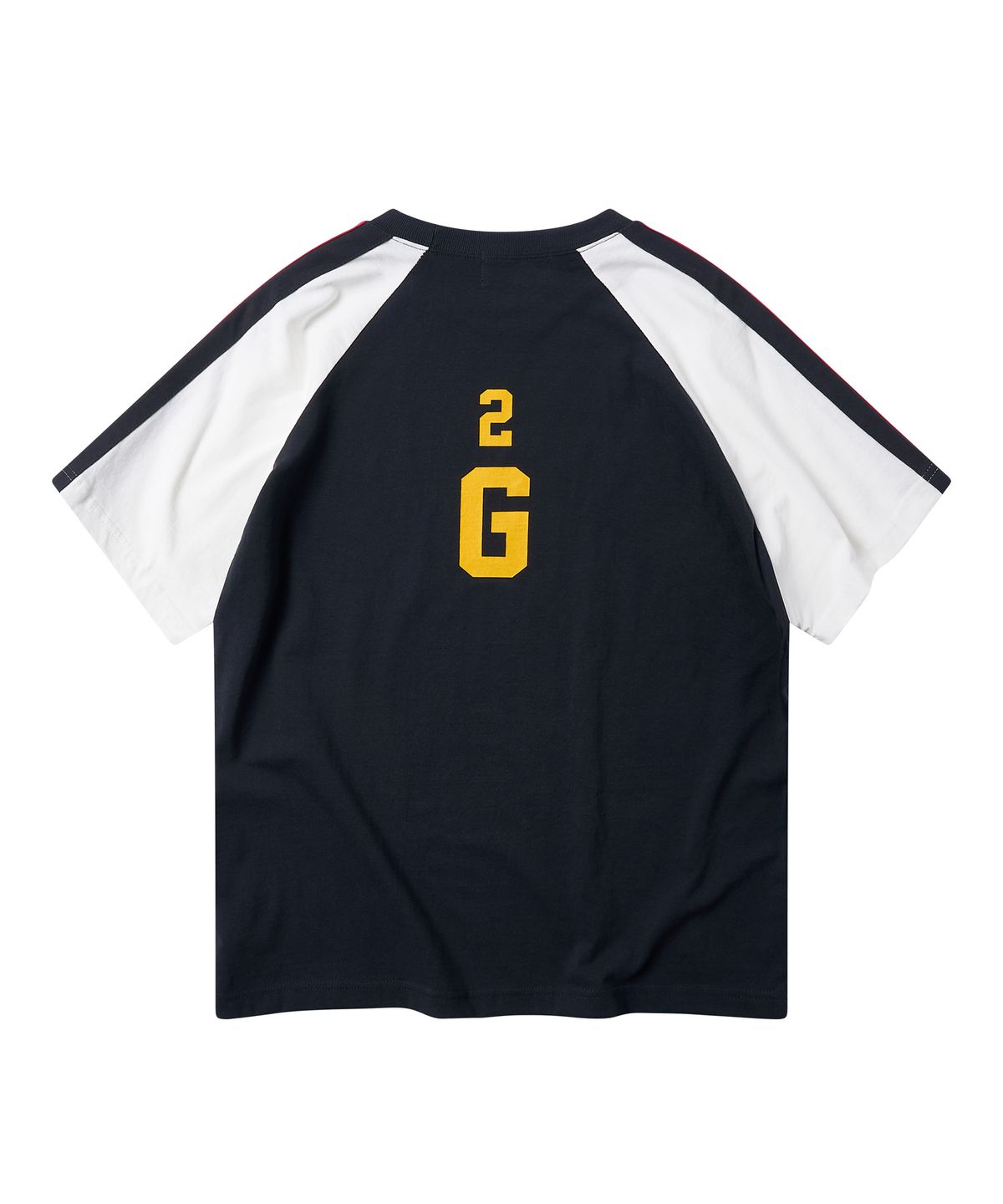 골든선샤인(GOLDEN SUNSHINE) 2G RAGLAN TEE_VINTAGE GRAY