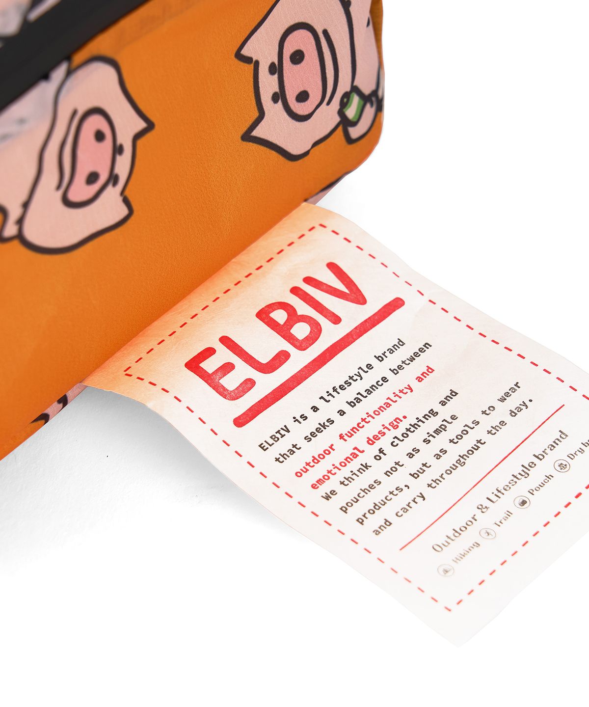 엘비브(ELBIV) 아기돼지삼형제 데일리 파우치 (M)