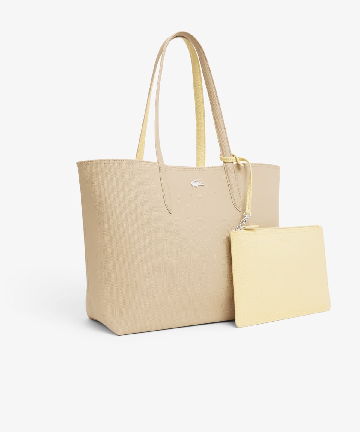 라코스테(LACOSTE) 여성 안나 가로형 라지 쇼퍼백 NF2142A56G T36