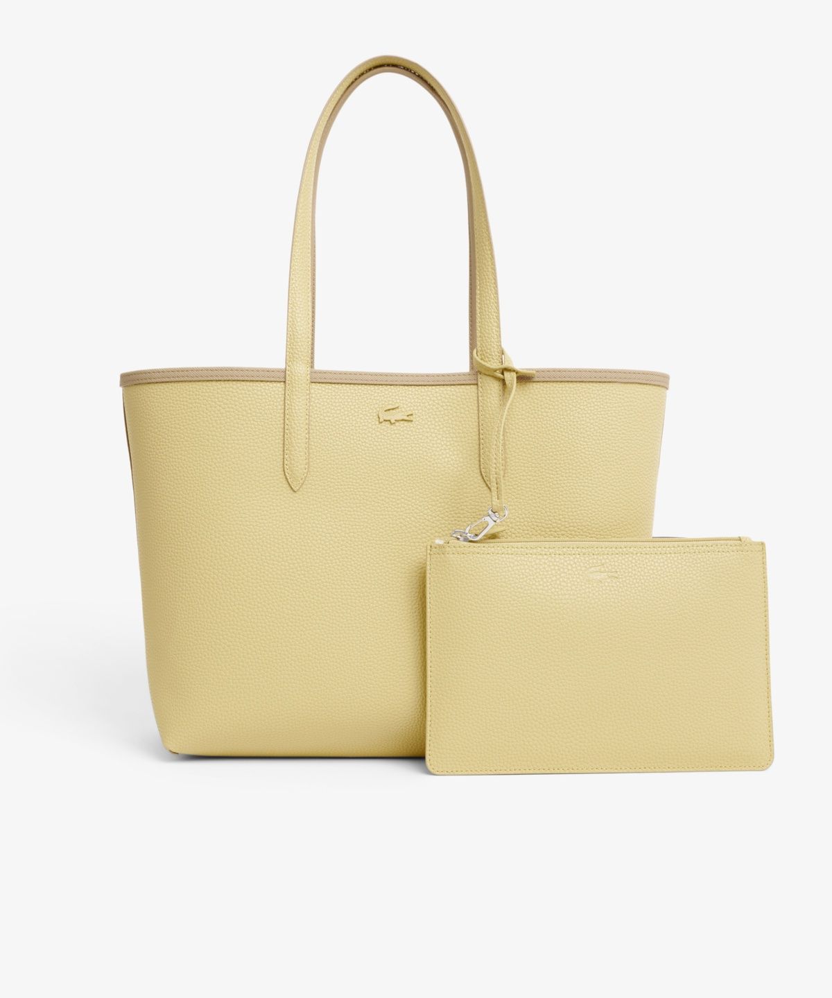 라코스테(LACOSTE) 여성 안나 가로형 라지 쇼퍼백 NF2142A56G T36