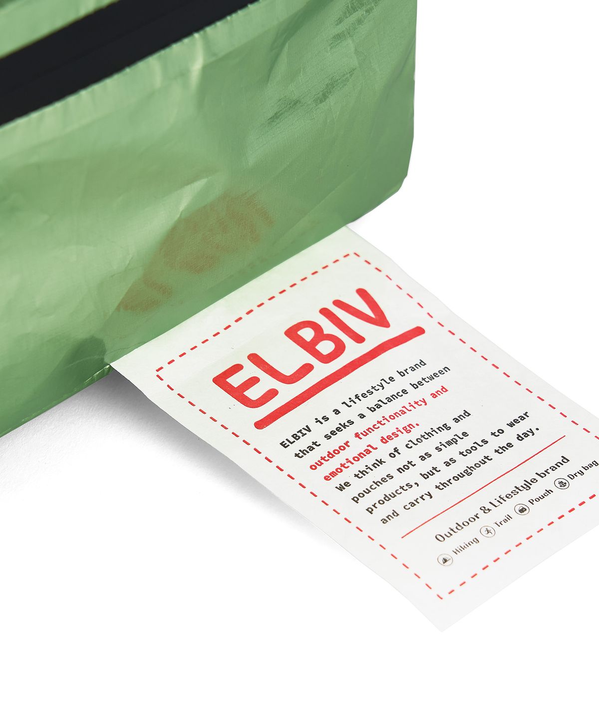 엘비브(ELBIV) 에메랄드 데일리 파우치 (M)