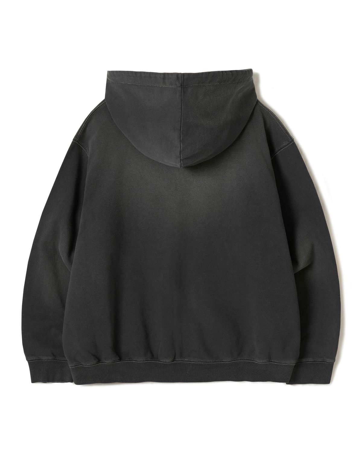 로어즈(LORES) Aged Zip Hoodie - Charcoal