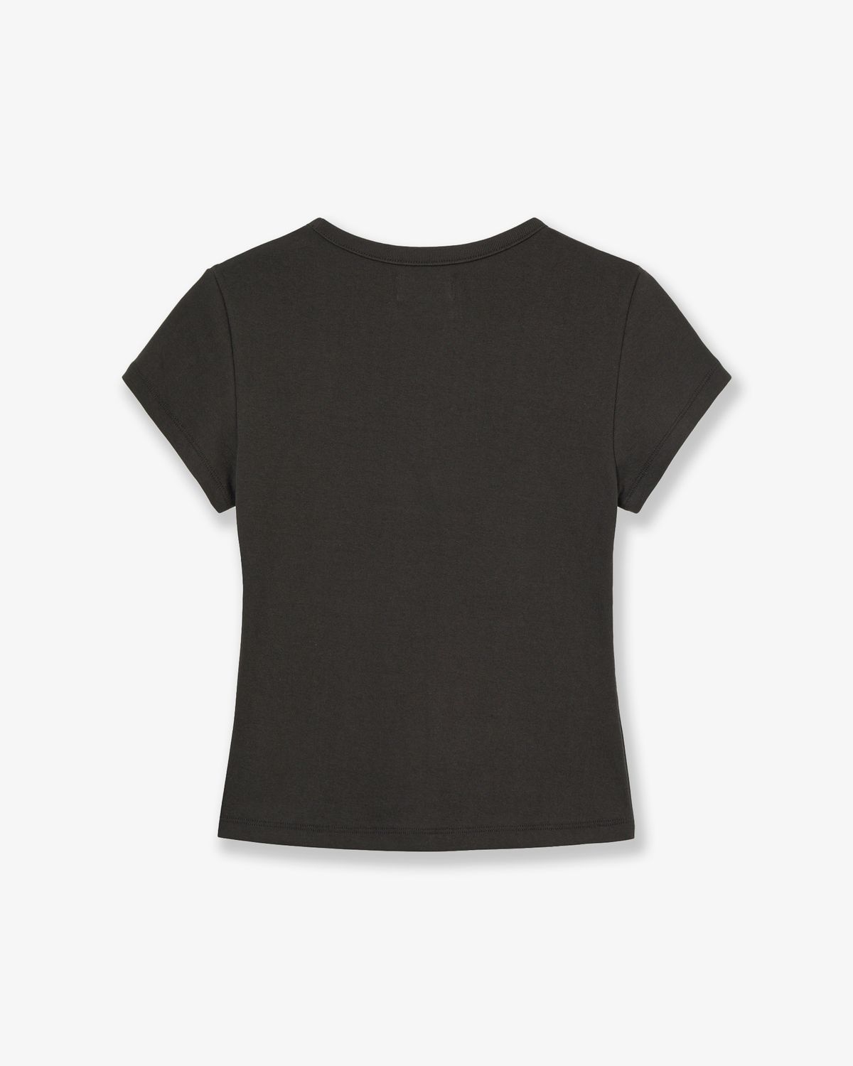 에이이에이이(AEAE) DOT SMALL LETTER TEE [DARK BROWN]