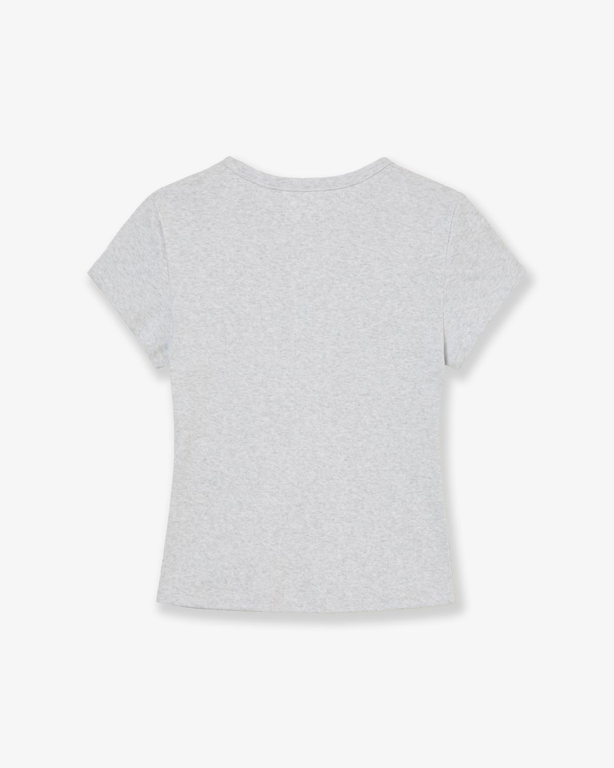 에이이에이이(AEAE) DOT SMALL LETTER TEE [LIGHT GREY]