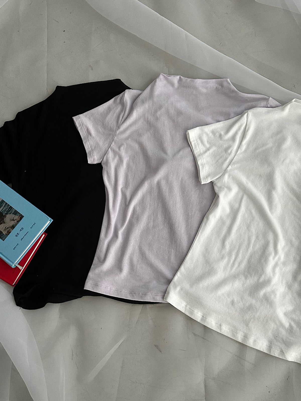 아포엠(APOEM) Soft Half T-Shirt (3C)
