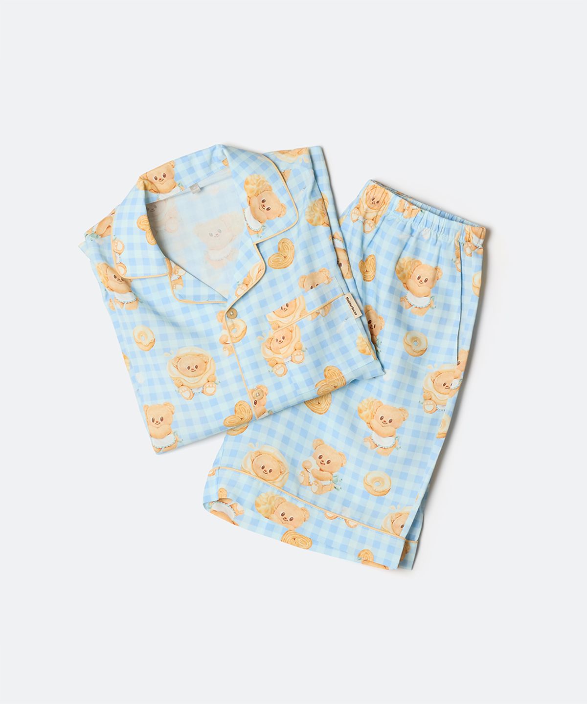 스파오(SPAO) [버터베어] 반팔 파자마(LIGHT BLUE)_SPPPG23U14