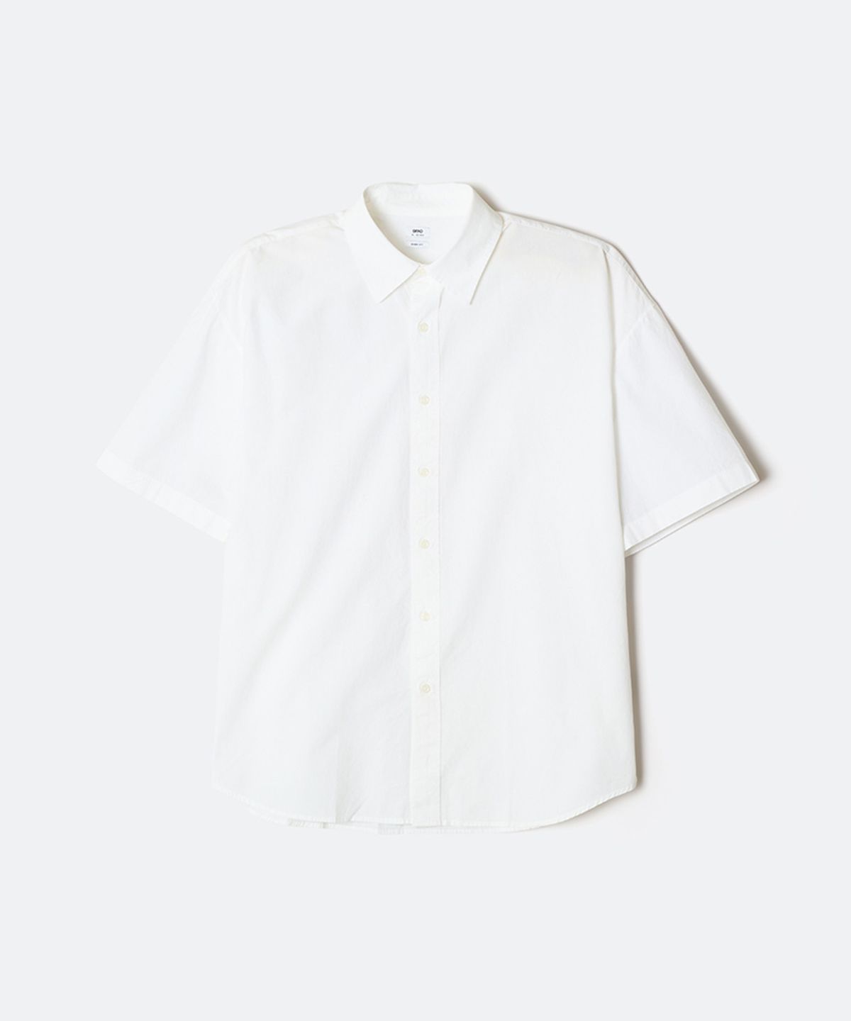 스파오(SPAO) 오버핏 반팔 셔츠_SPYWG25C01