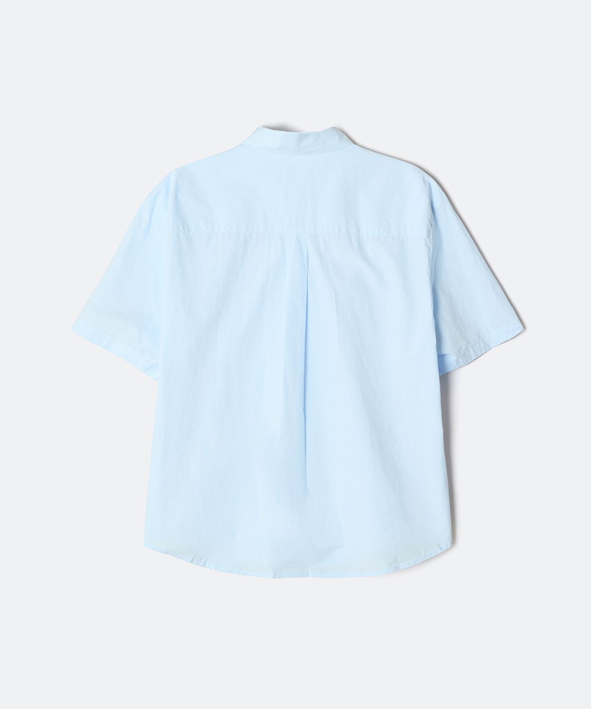 스파오(SPAO) 여성 세미 오버핏 반팔 셔츠_SPYWG25G01