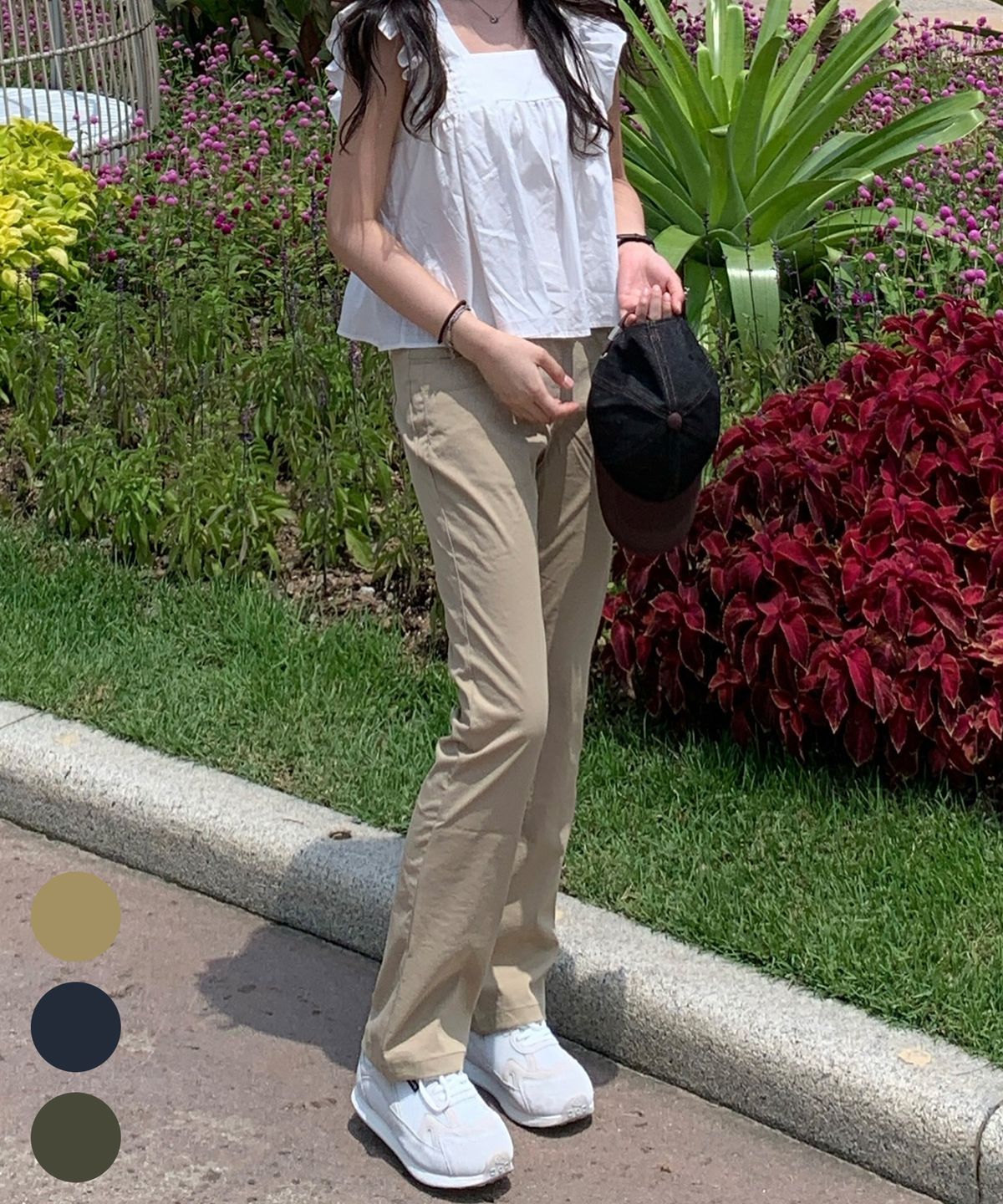 비버리힐스 폴로클럽(BHPOLOCLUB) 여성 모션 스트레치 팬츠 3Color SL564