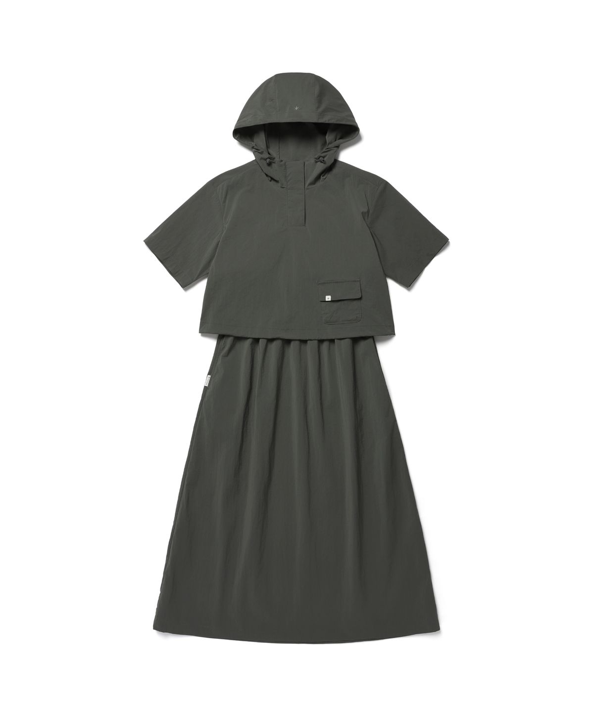 스노우피크 어패럴(SNOWPEAK APPAREL) 루트 아노락 원피스 (S26MWROP63) Rustic Khaki