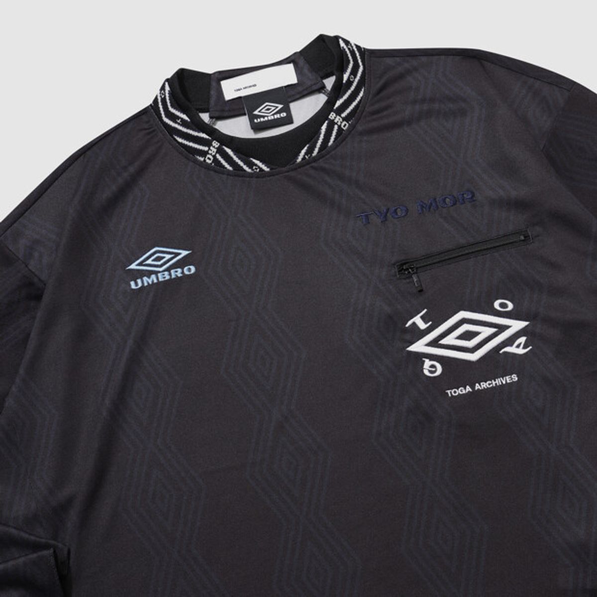엄브로(UMBRO) [UMB X TOGA] 긴팔 게임 셔츠 블랙 UR111ORJ22