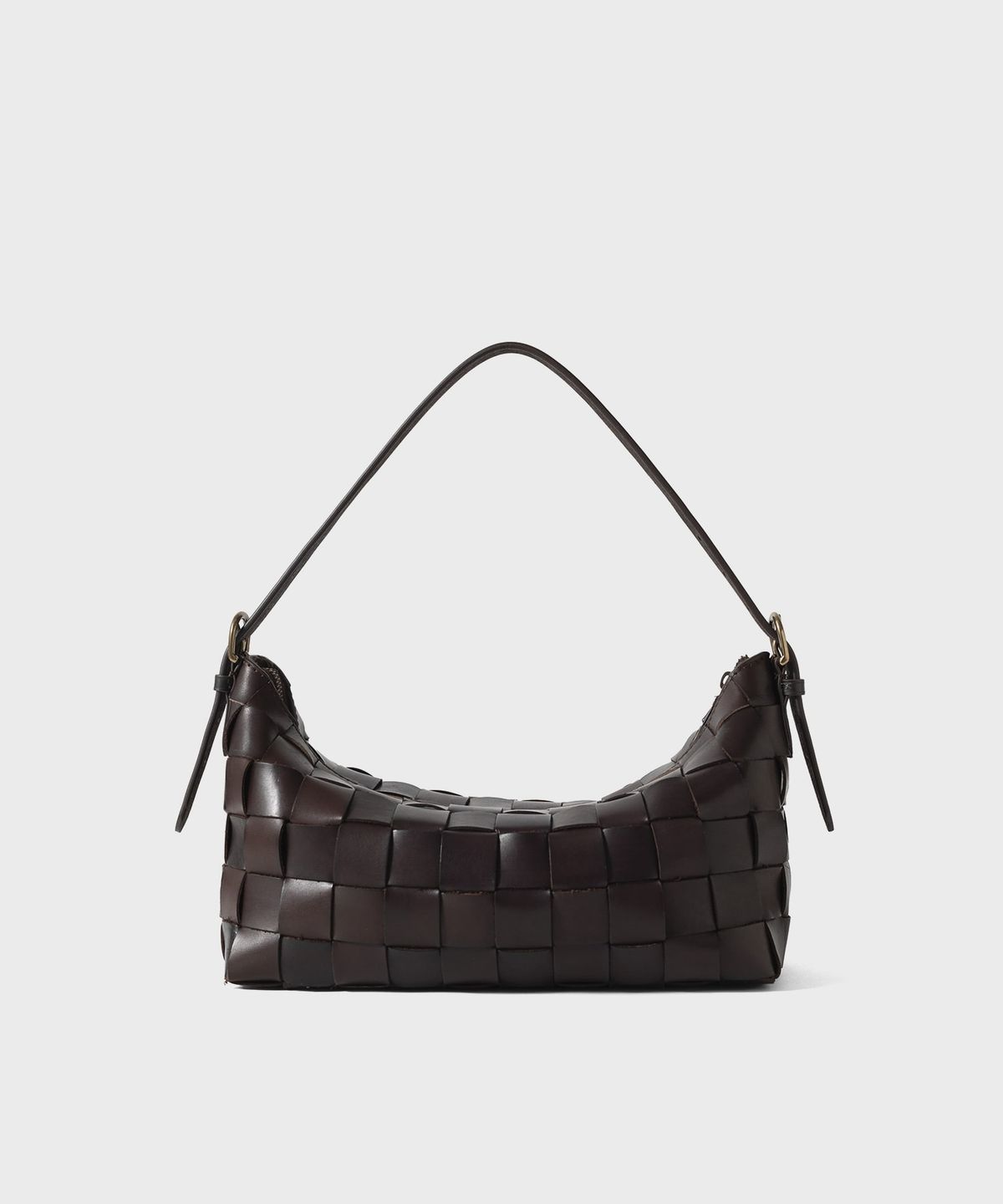 드래곤 디퓨전(DRAGON DIFFUSION) 위빙 볼링백 Dark Brown