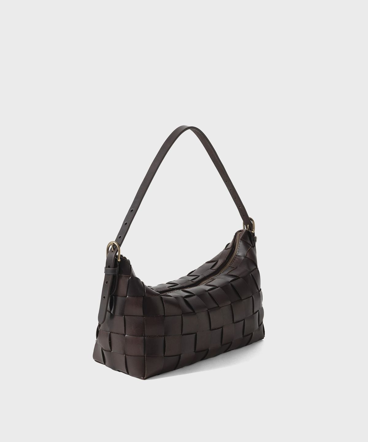 드래곤 디퓨전(DRAGON DIFFUSION) 위빙 볼링백 Dark Brown