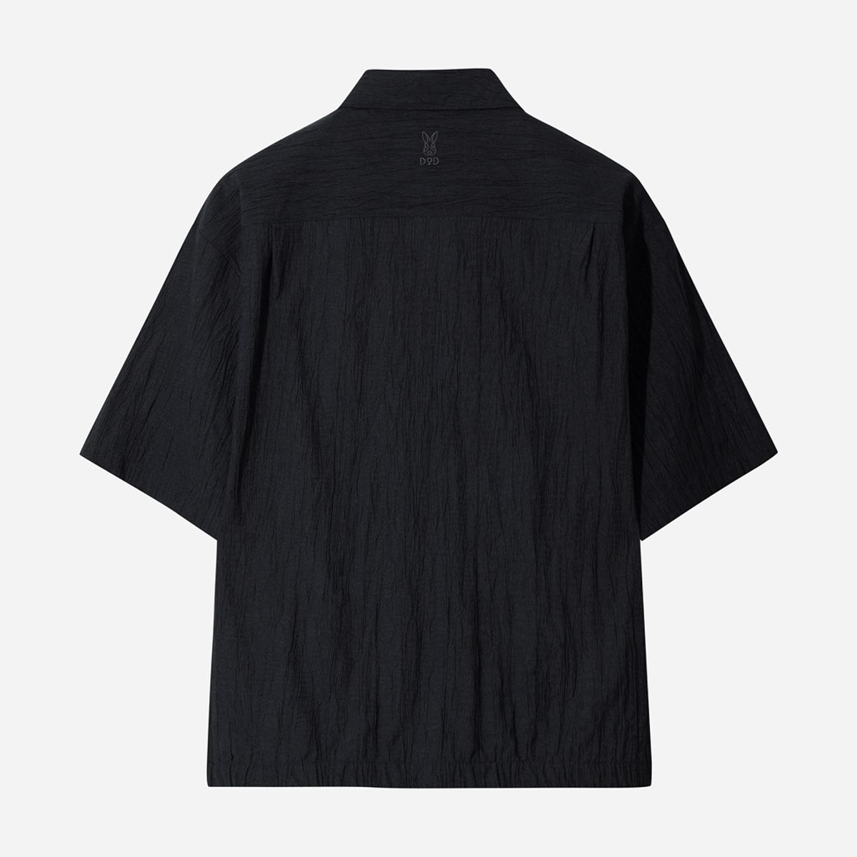 디오디(DOD) 젠클 크링클 반팔 폴로 티셔츠(BLACK)