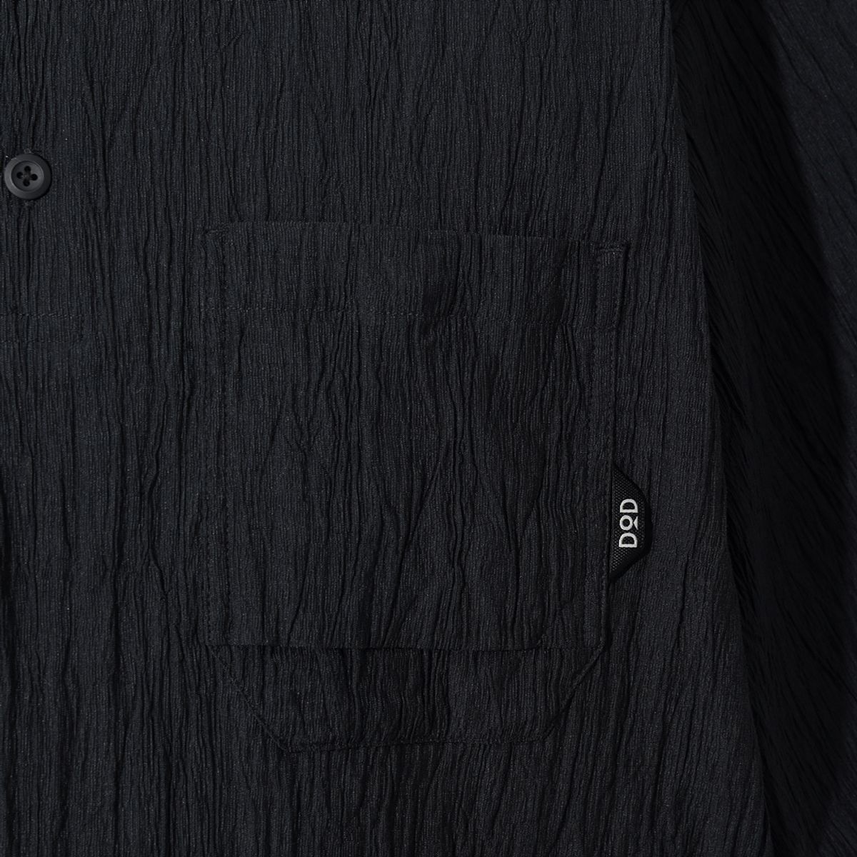디오디(DOD) 젠클 크링클 반팔 폴로 티셔츠(BLACK)