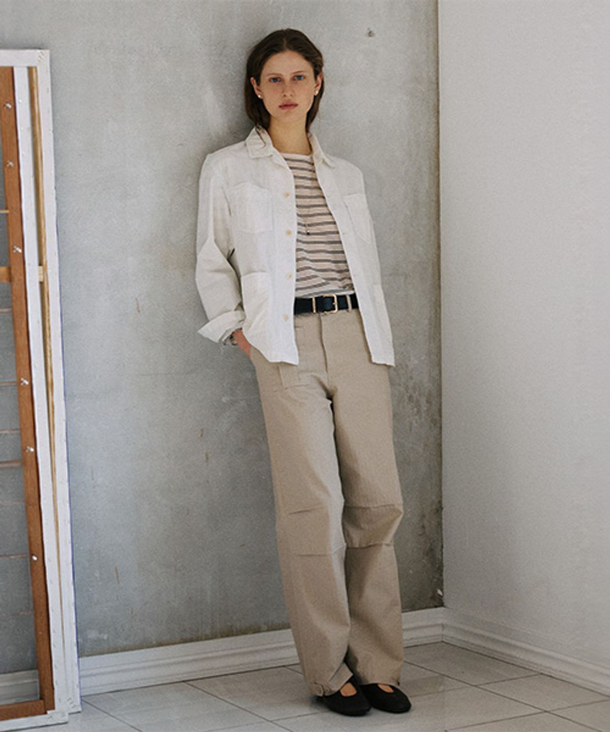 안젤로비안코(ANGELO BIANCO) Arden Utility Pants