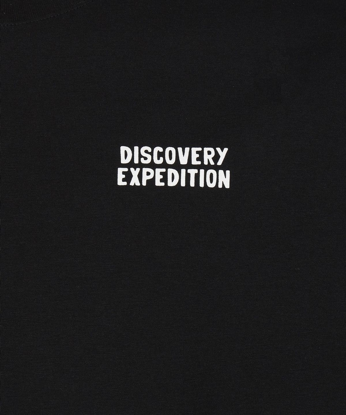 디스커버리 익스페디션(DISCOVERY EXPEDITION) 유니 프레시벤트 콜라주 반팔티셔츠 (BLACK)