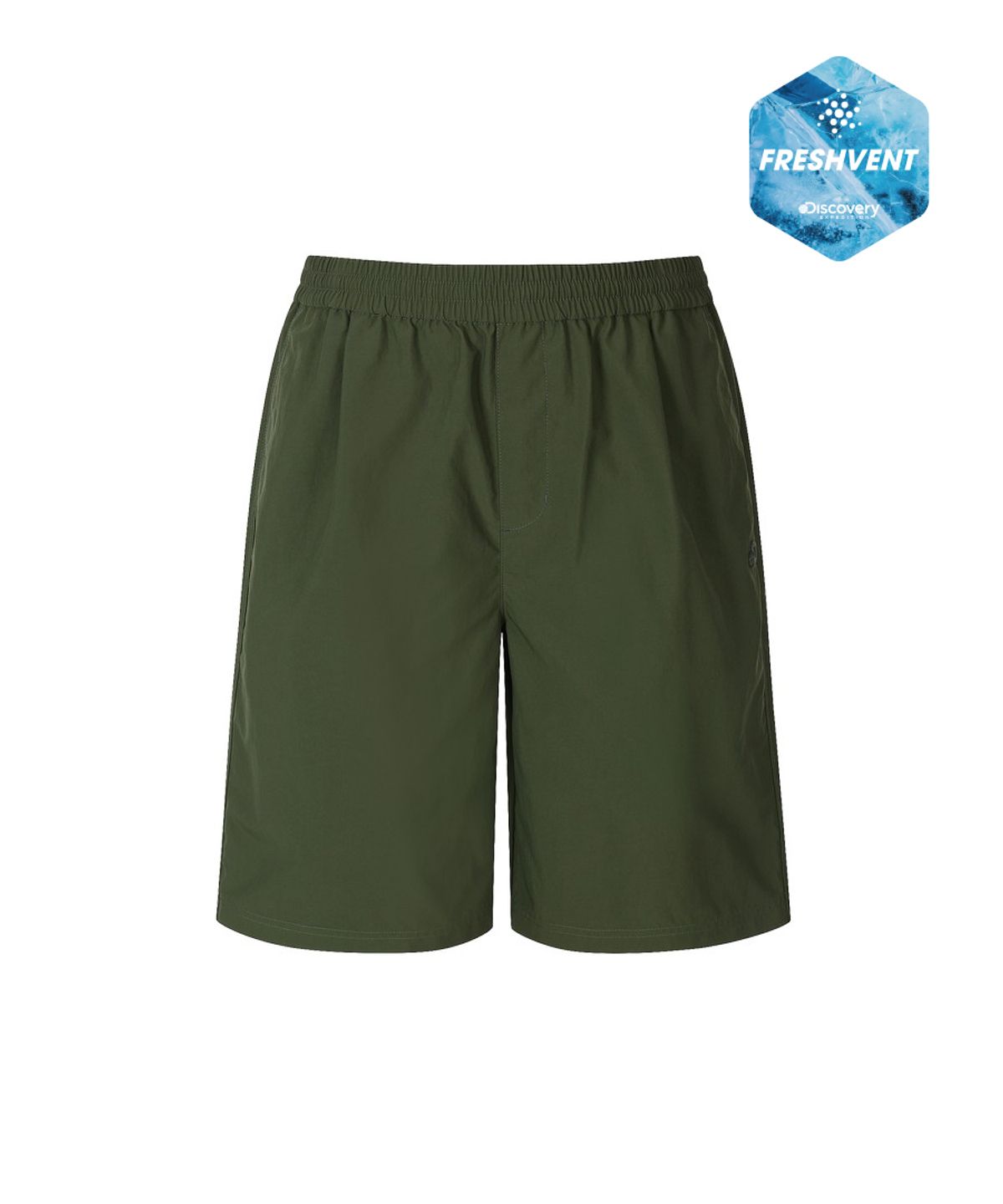 디스커버리 익스페디션(DISCOVERY EXPEDITION) 남성 프레시벤트 버뮤다 쇼츠 (D/KHAKI)