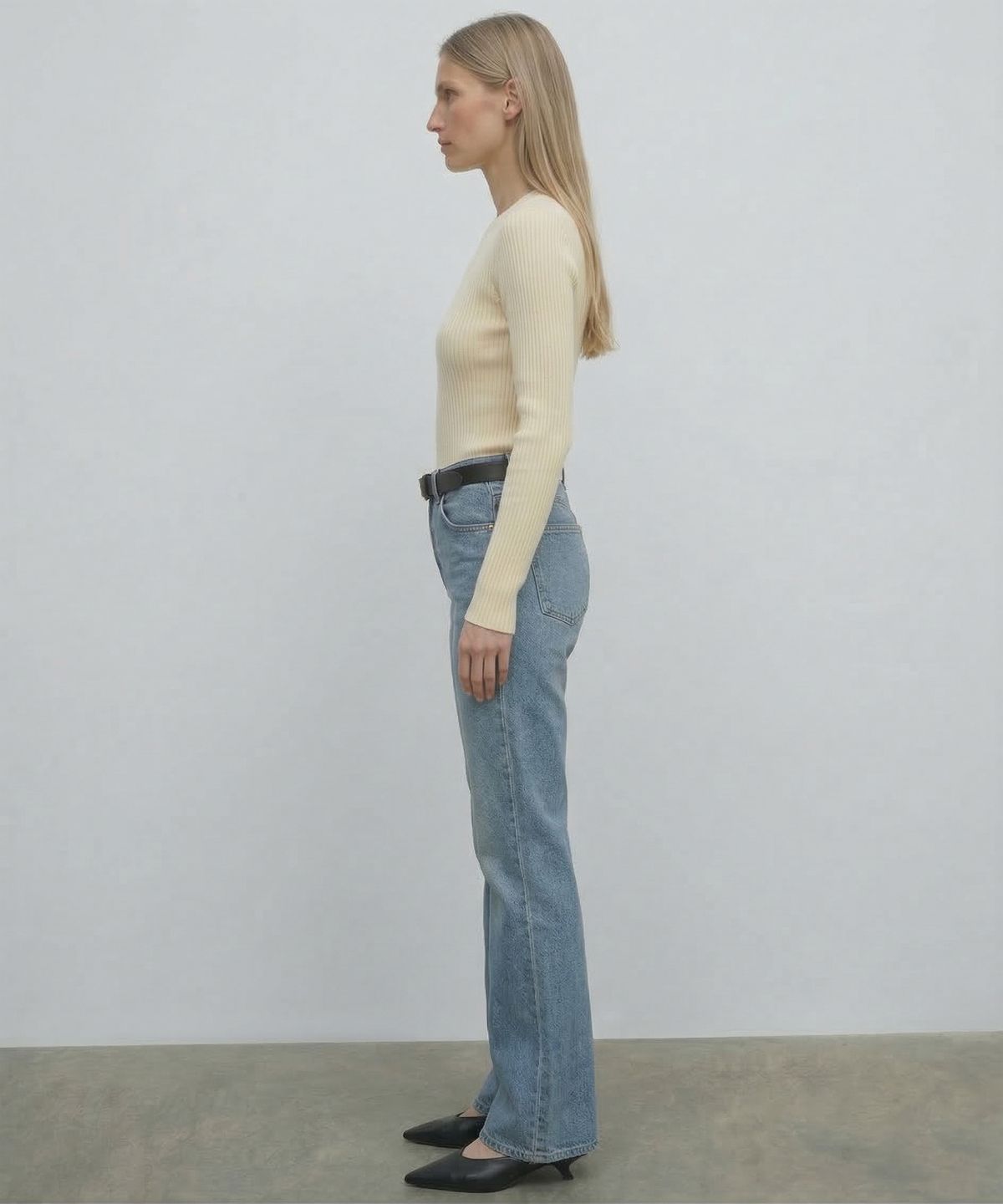 킴도(KIMDOH) Nerin Flare Denim / Light Blue