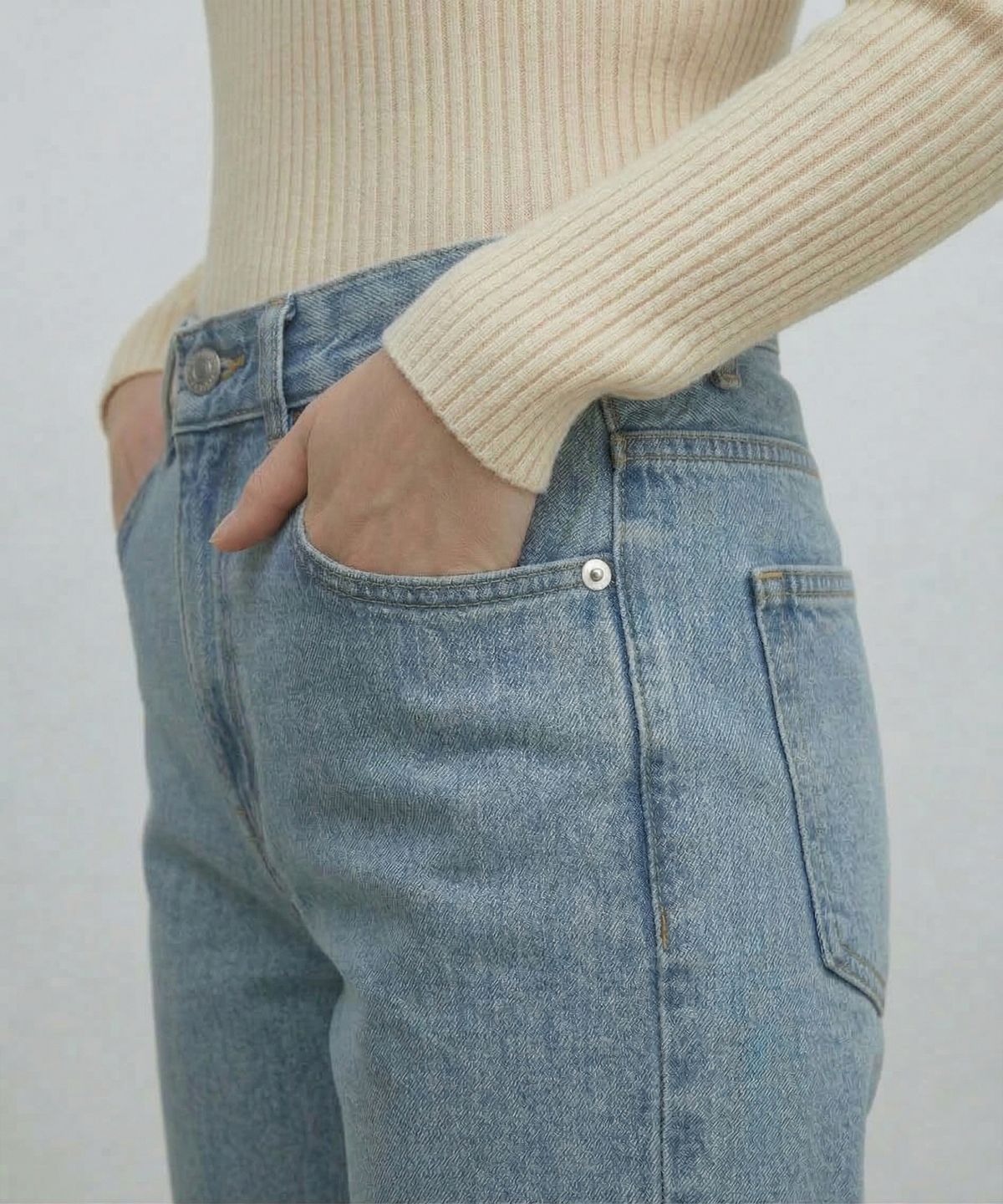 킴도(KIMDOH) Nerin Flare Denim / Light Blue
