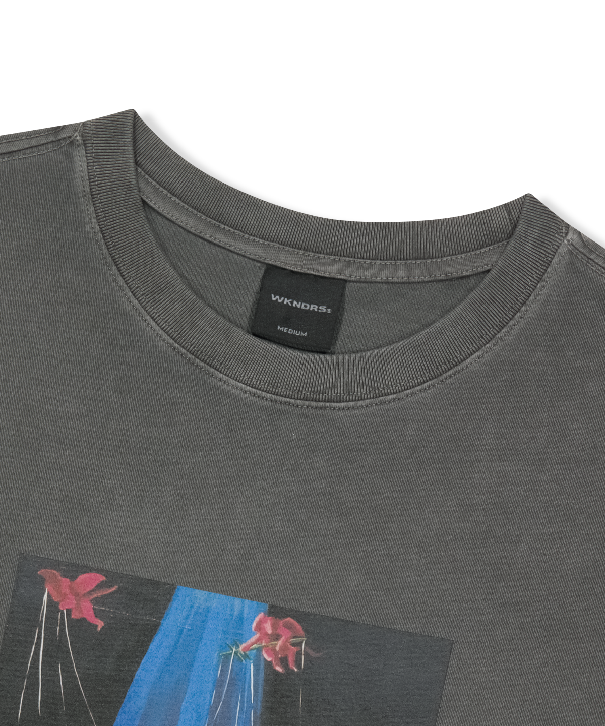 위캔더스(WKNDRS) WALTZ T-SHIRT (CHARCOAL)