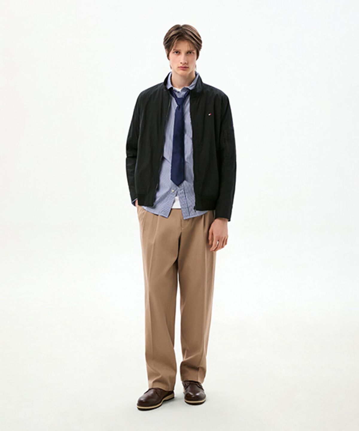 타미힐피거(TOMMY HILFIGER) 메쉬 윈드브레이커 (T12G1WOT703ML1BDS)