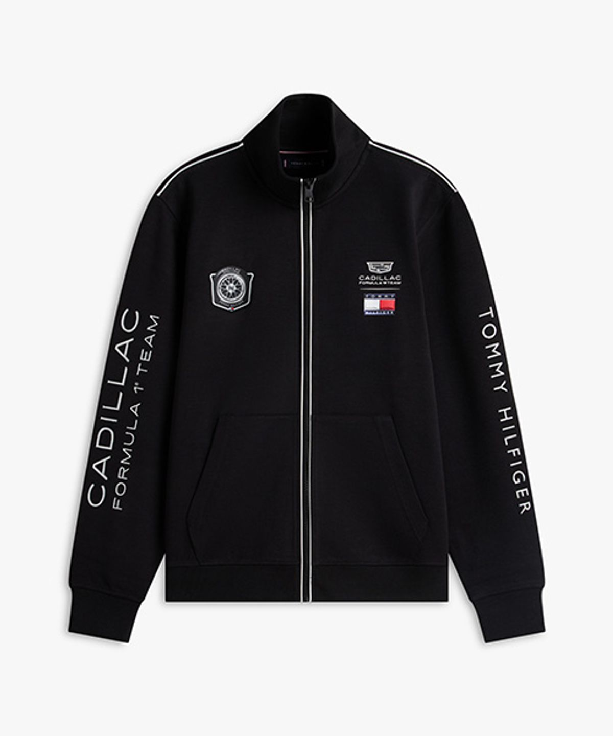 타미힐피거(TOMMY HILFIGER) 레이싱 트랙 집업 (T12G1TPO943MA1BDS)